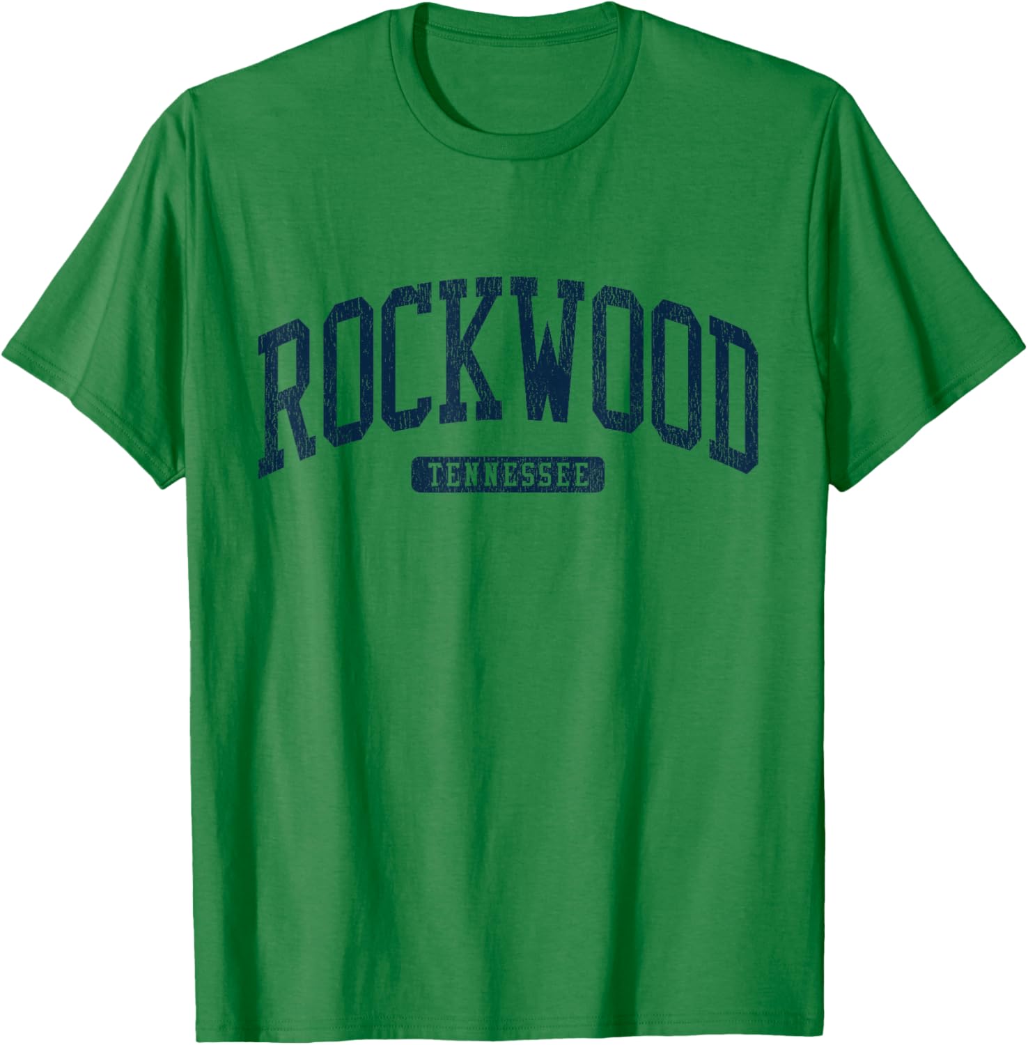 Rockwood Tennessee College University Blue T-Shirt for Casual Style - 15