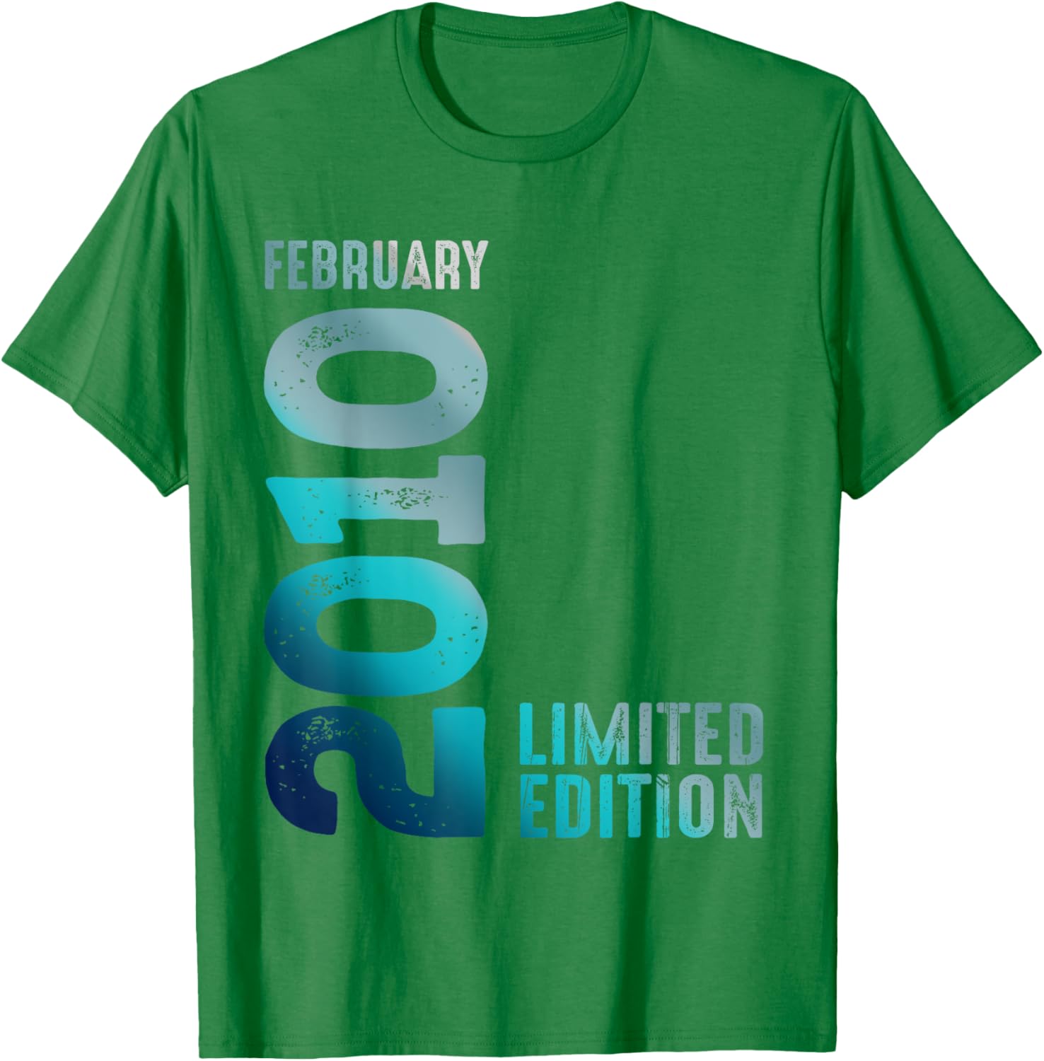 February 2010 Limited Edition Birthday T-Shirt for Unique Celebrations - 10
