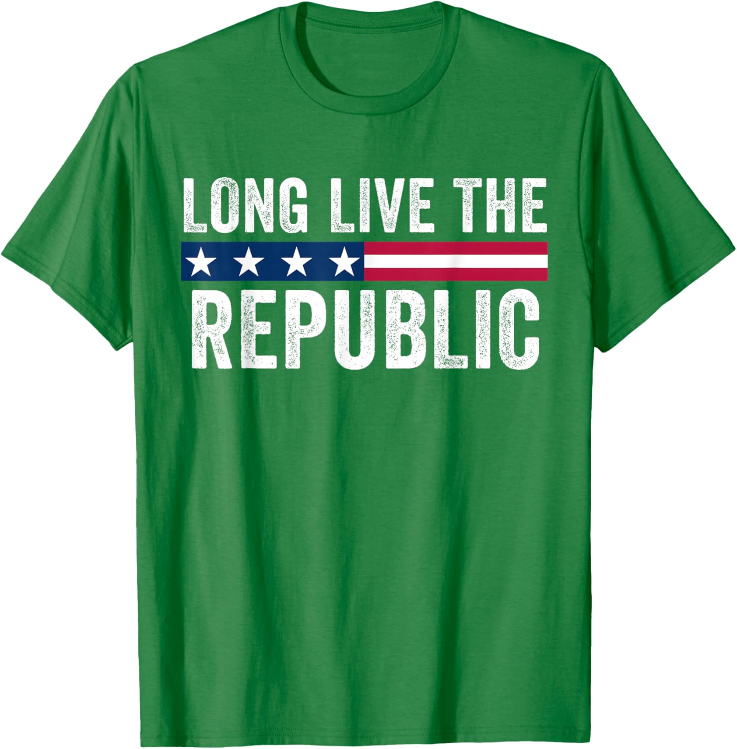 Long Live the Republic American Flag T-Shirt for Patriotic Style - 12