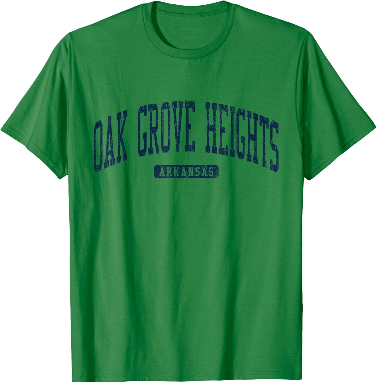 Oak Grove Heights Arkansas College Blue T-Shirt for Students and Fans - 7