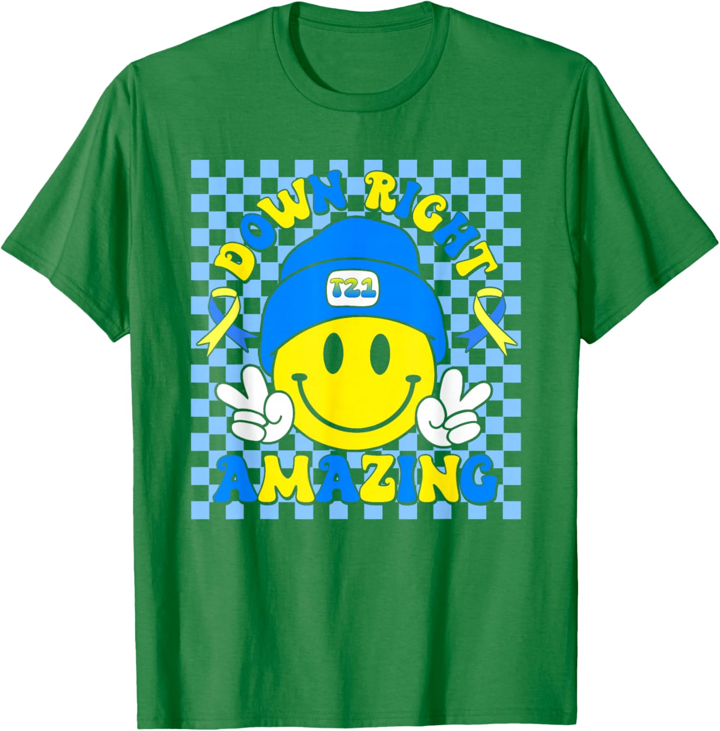 Down Right Amazing Smile Kids T-Shirt for Down Syndrome Awareness - 20