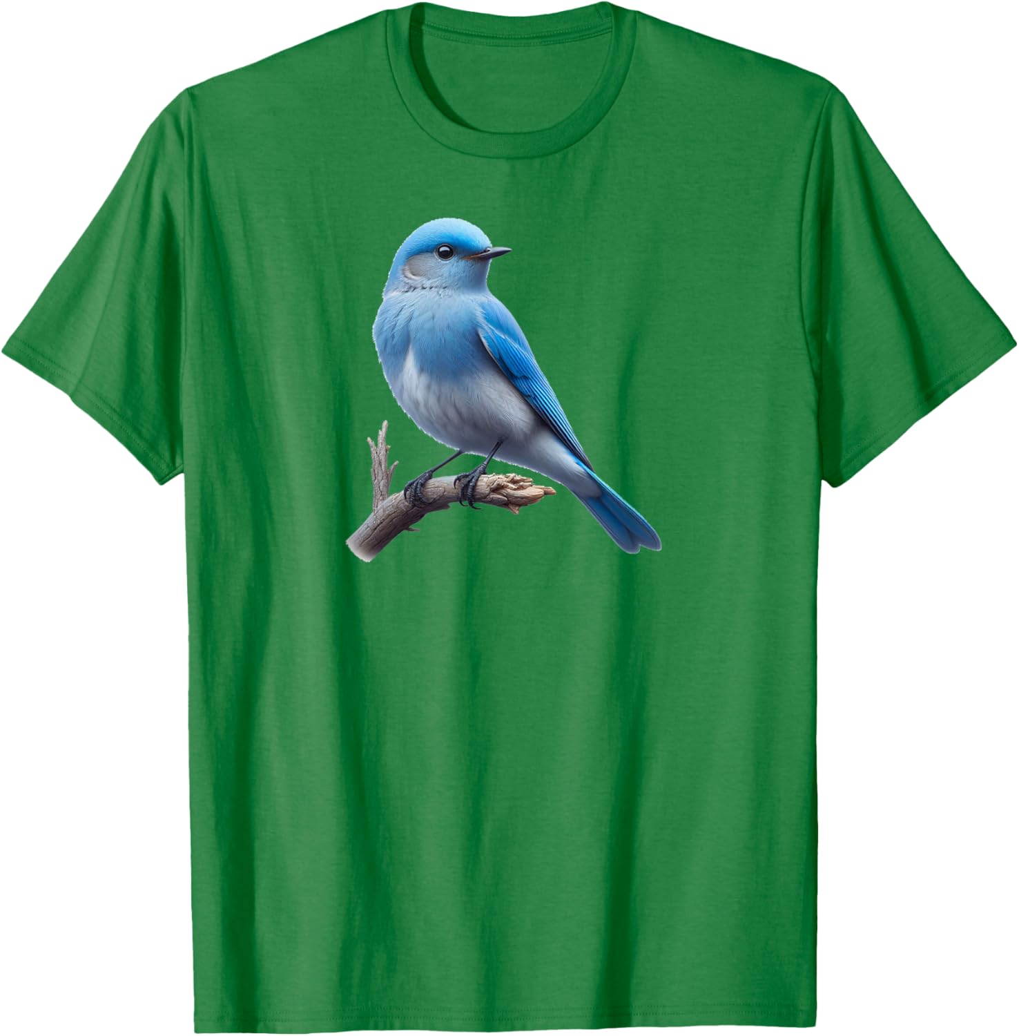 Mountain Bluebird T-Shirt - Stylish Bird Series Apparel for Nature Lovers - 5