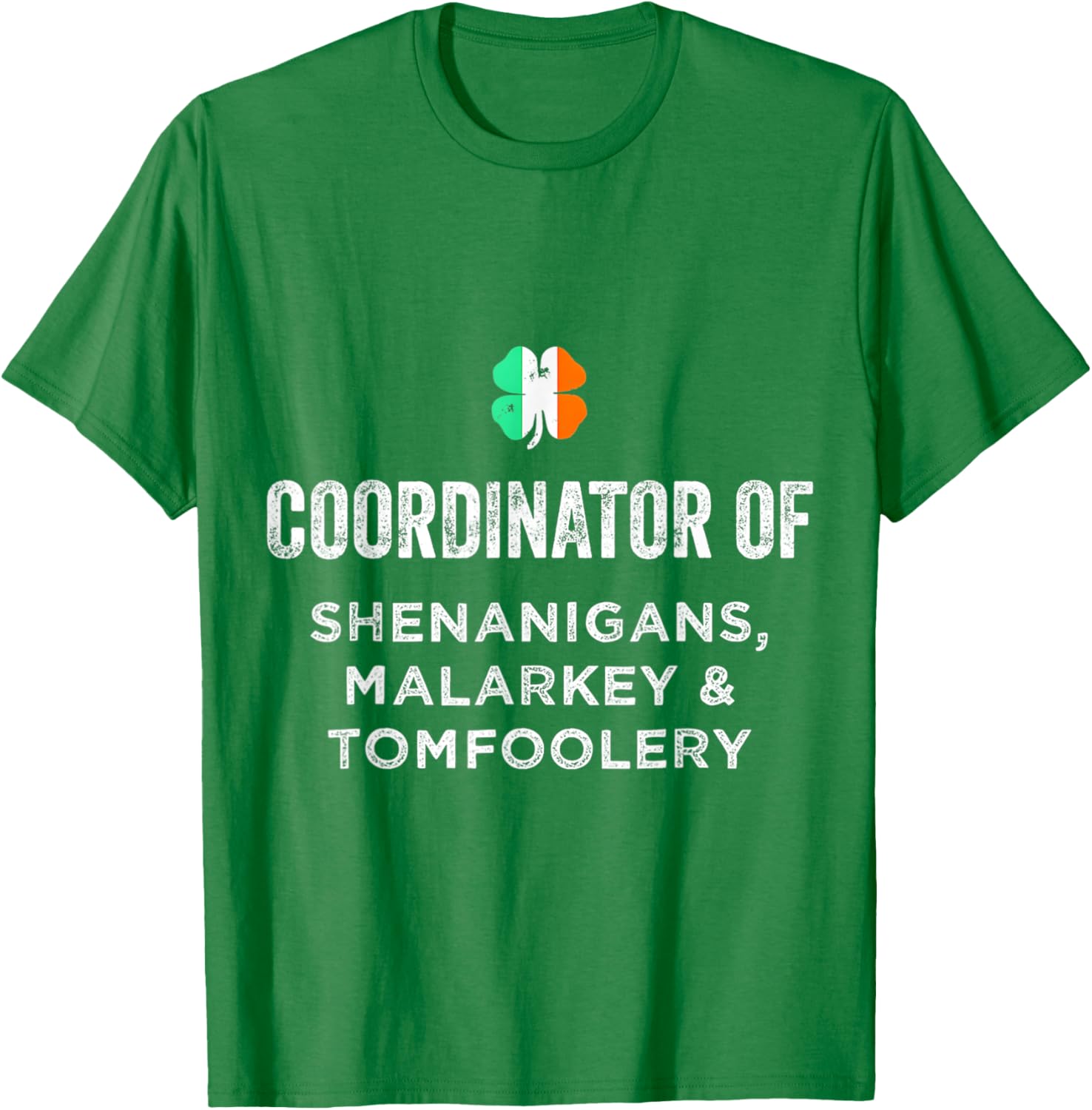 Shenanigans Coordinator St Patrick's Day Teacher T-Shirt for Fun Celebrations - 14
