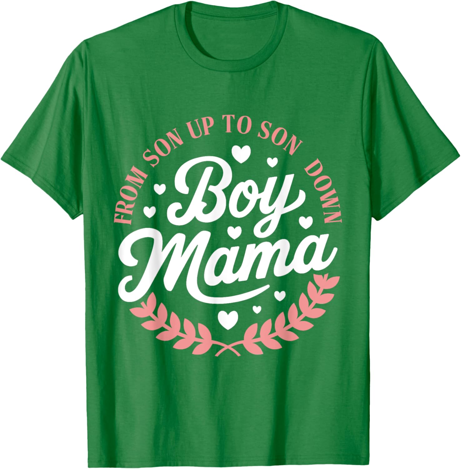 Funny Boy Mama T-Shirt for Moms Celebrate Mother's Day in Style - 4