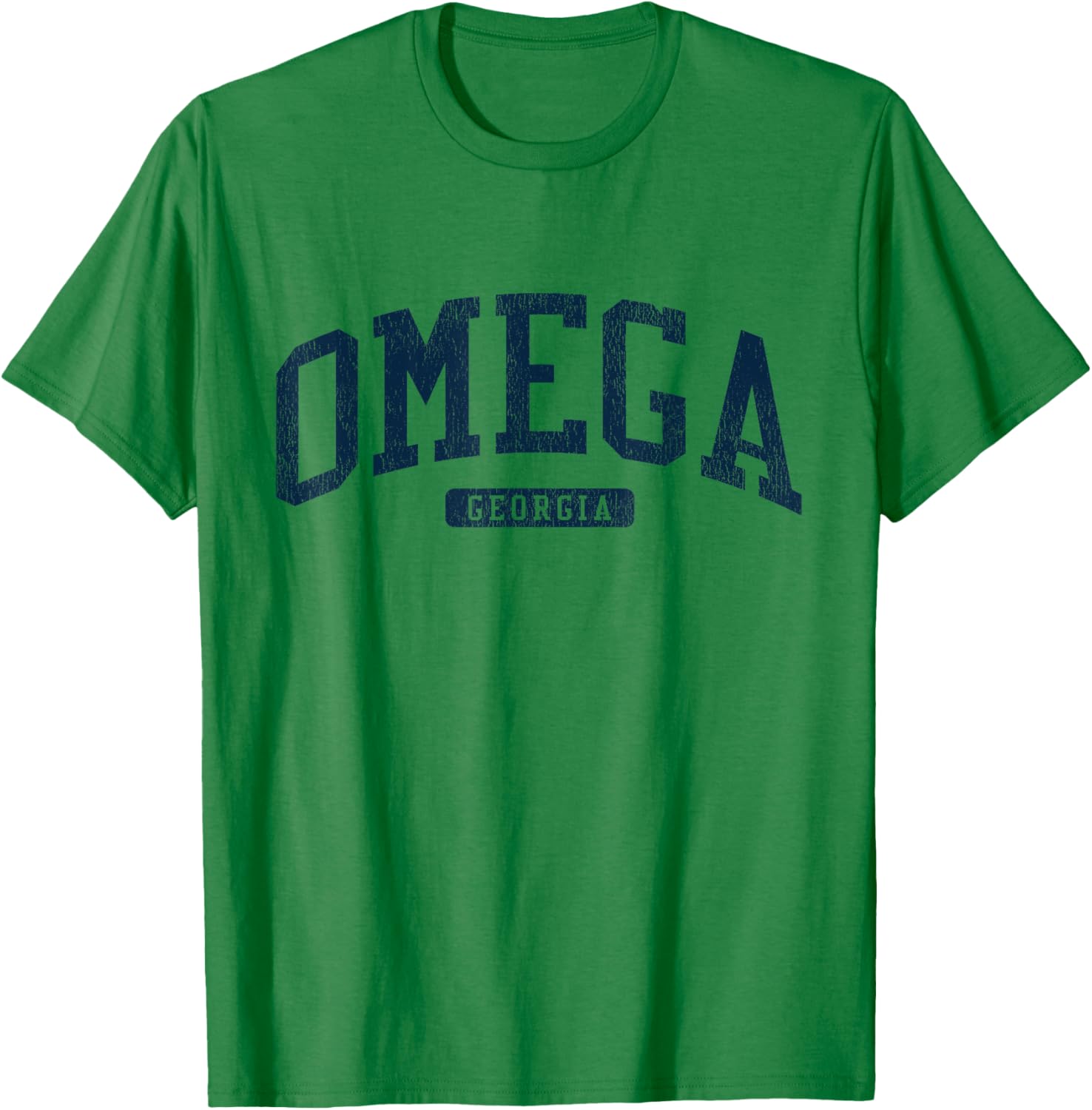 Omega Georgia College University Blue T-Shirt - Stylish and Comfy Apparel - 9