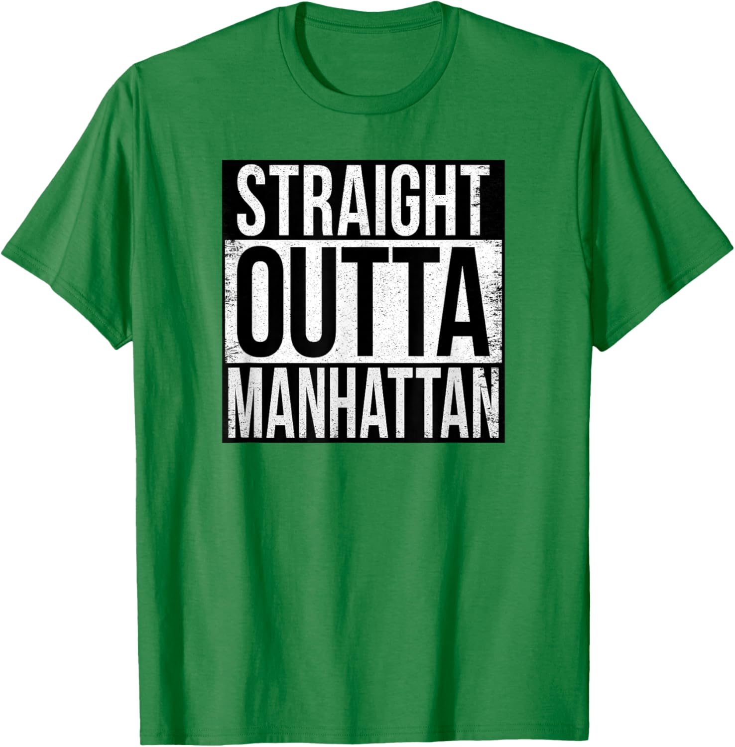 Straight Outta Manhattan T-Shirt for Fun Fashion and City Vibes - 11