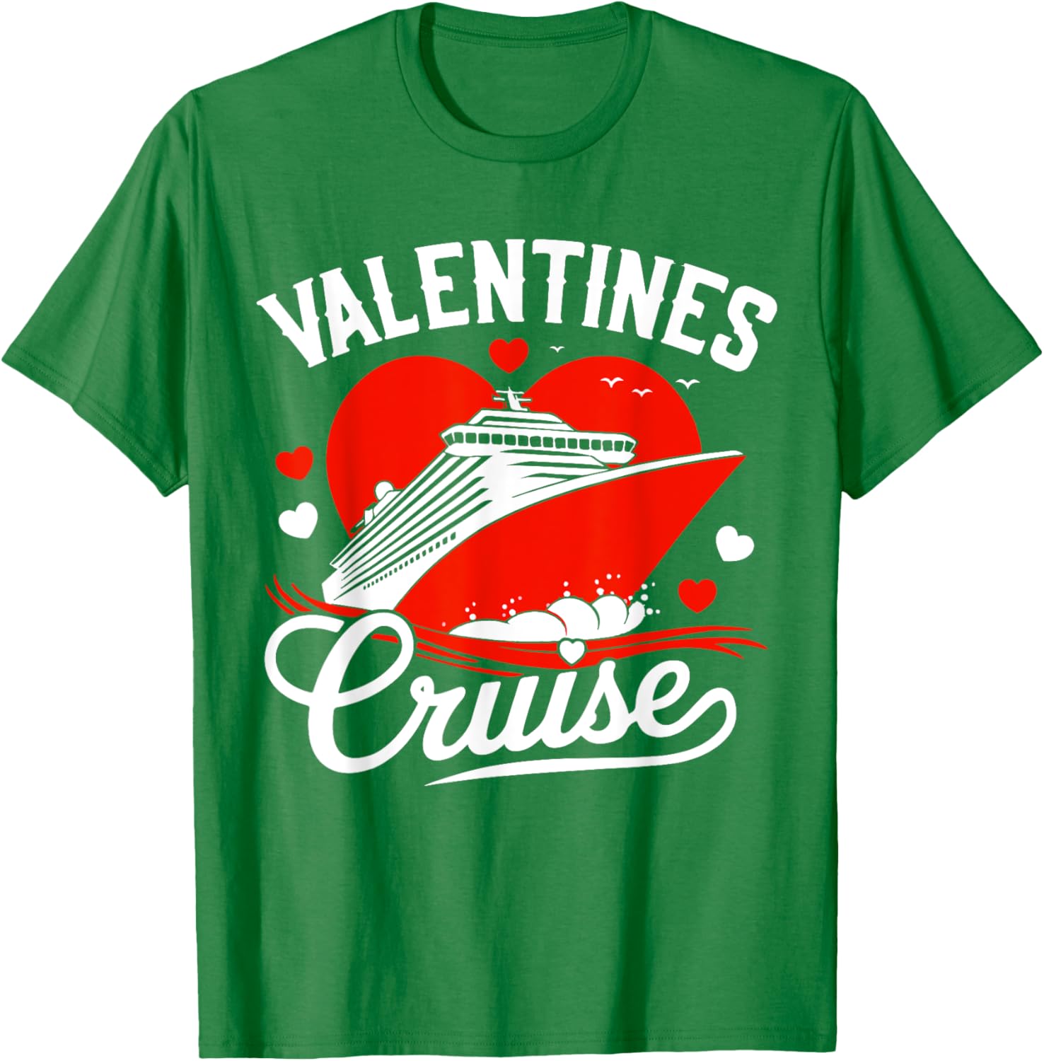 Valentine's Day Cruise Matching Couple T-Shirts for Sweet Vacation Fun - 25