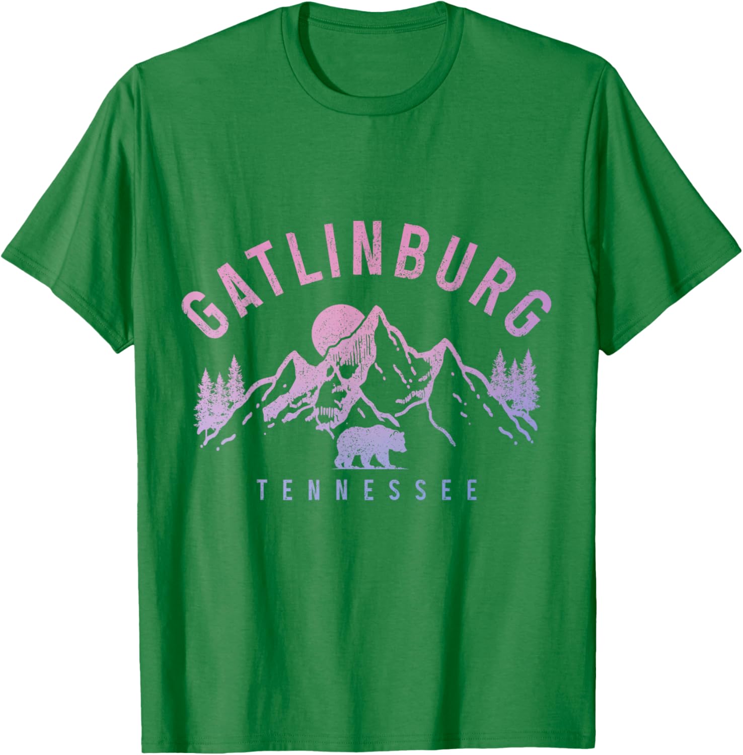 Gatlinburg Mountains Bear Vintage T-Shirt for Nature Lovers and Adventurers - 18