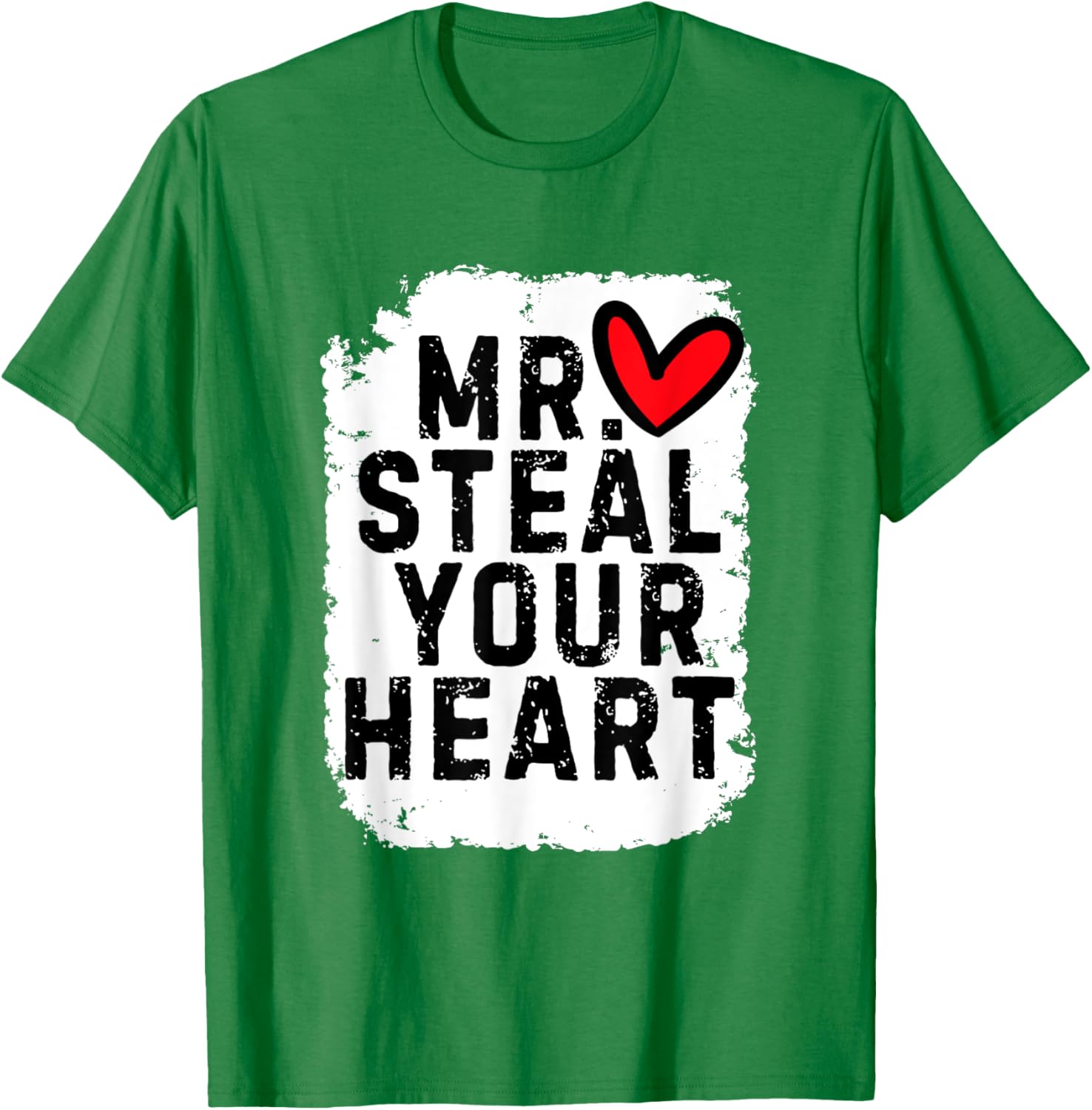 Mr Steal Your Heart Boys Toddler Valentine's Day T-Shirt for Kids - 17