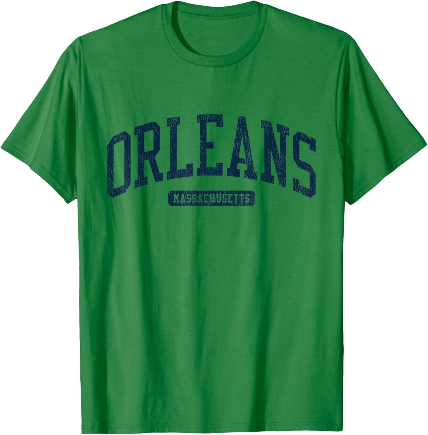 Orleans MA College University Style Blue T-Shirt for Comfortable Casual Wear - 7
