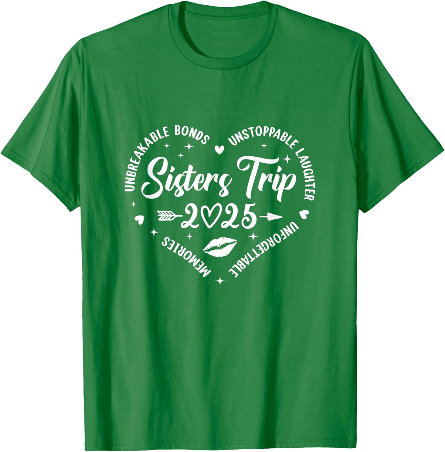 Sisters Trip 2025 Retro T-Shirt for Friends Vacation Memories - 9