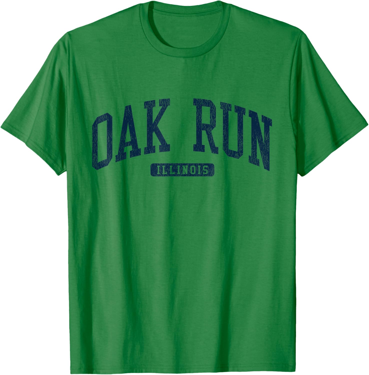 Oak Run Illinois College University Blue T-Shirt for Students and Fans - 15