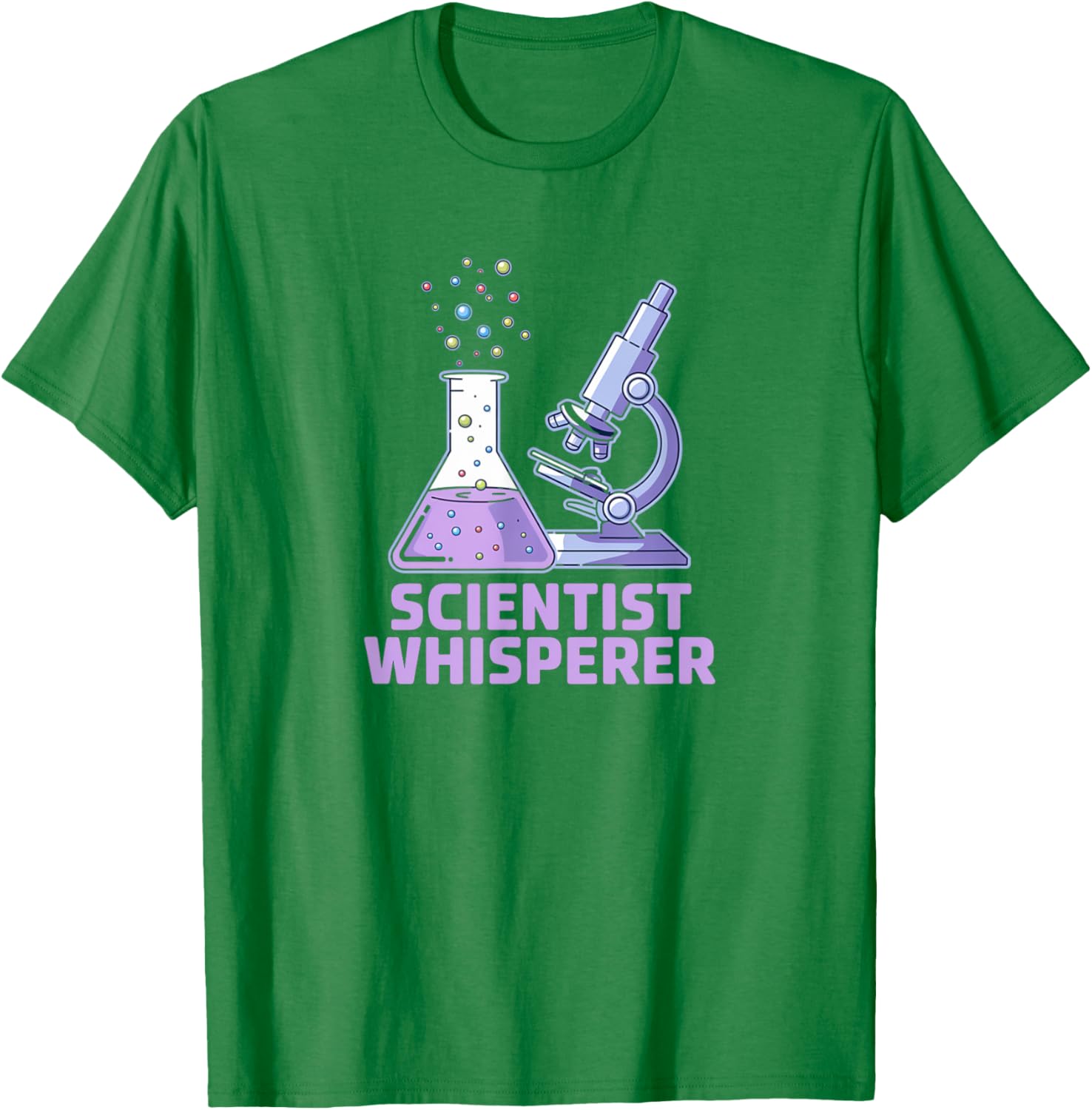 Funny Scientist Whisperer T-Shirt for Experiment Lovers and Inventors - 5
