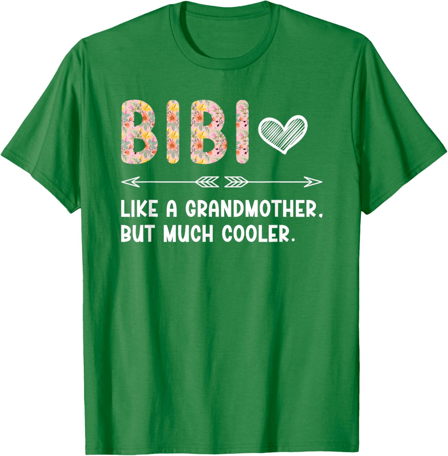 Bibi Definition T-Shirt for Grandma - Fun Gift for Grandmothers - 10
