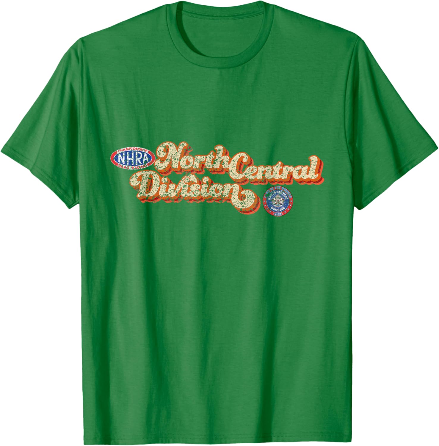 Vintage NHRA North Central Division T-Shirt for Racing Fans - 22