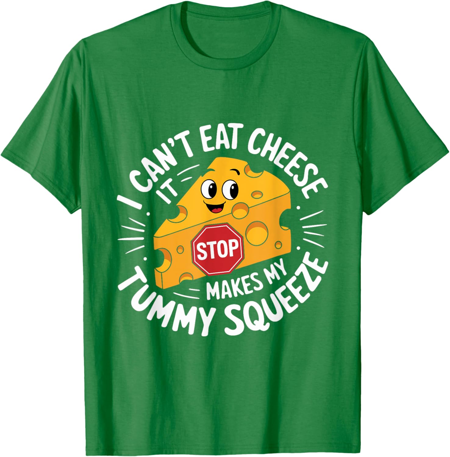 Lactose Intolerance Kids T-Shirt for Dairy Allergy Awareness and Fun - 8
