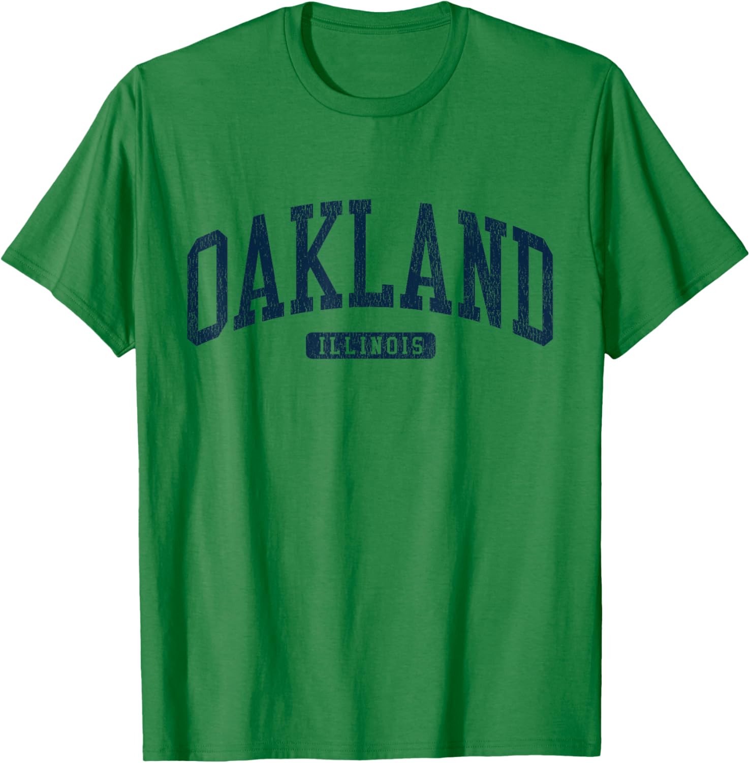 Oakland Illinois College University Blue T-Shirt for Comfort and Style - 7