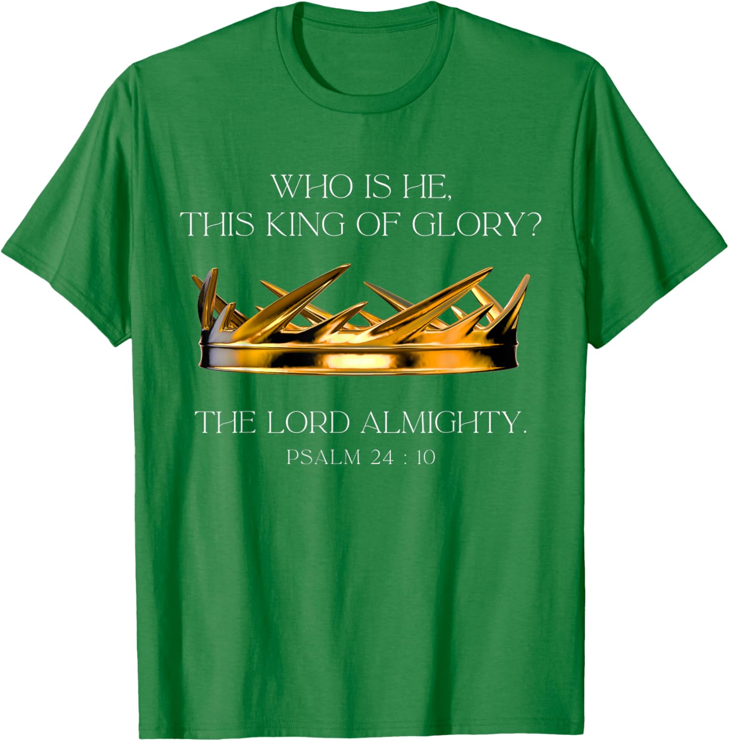 Who Is He This King Of Glory T-Shirt for Faith and Inspiration Fans - 8