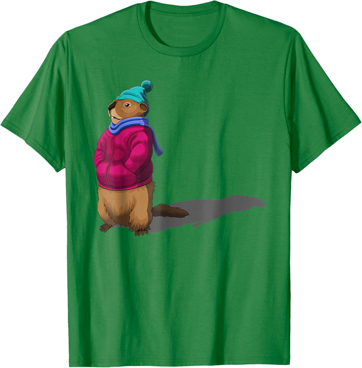 Funny Ground Hog Day T-Shirt for Men and Women - Cute Groundhog Design - 1