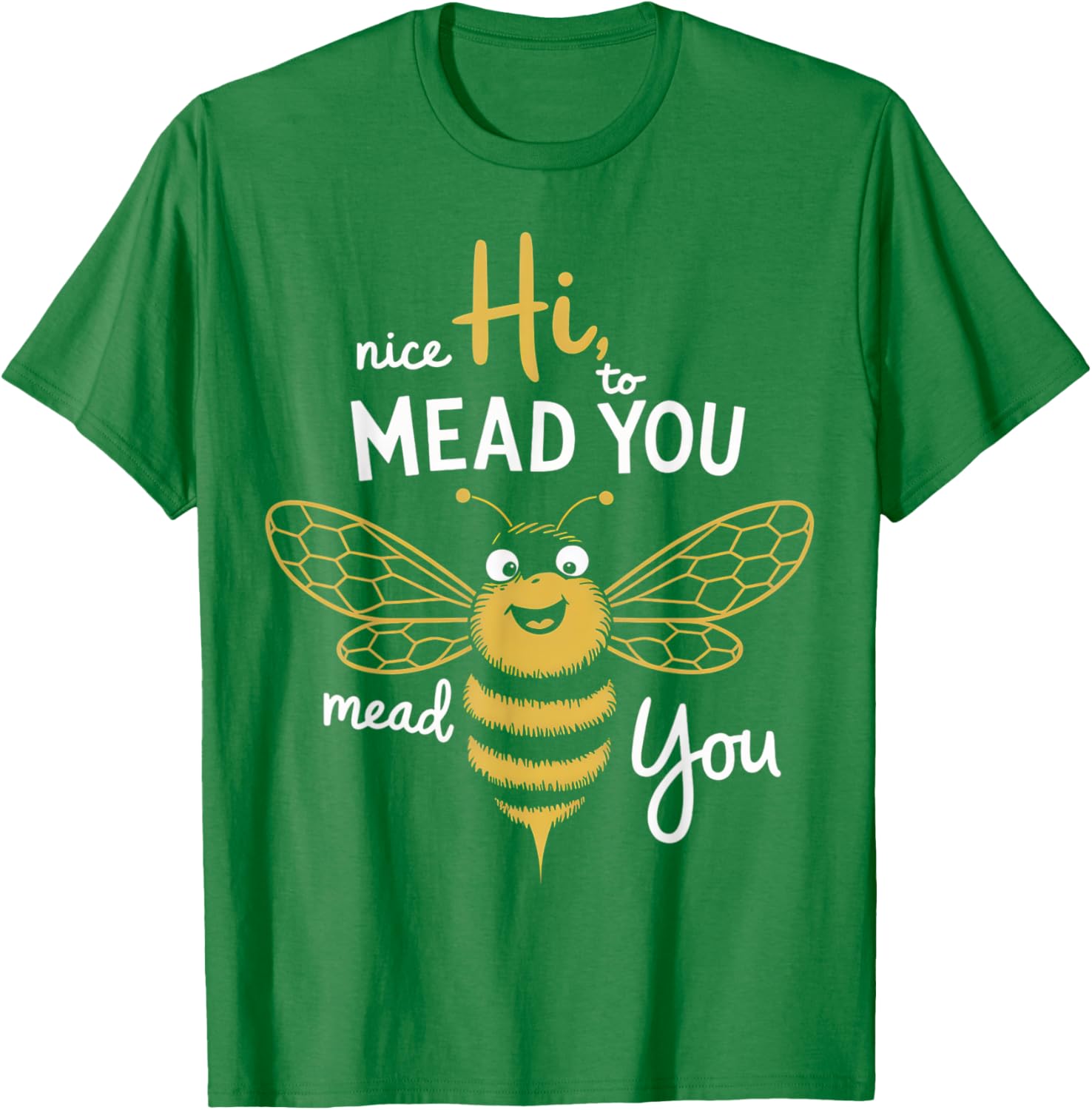 Cute Bee Buzz Humor T-Shirt for Honey Love and Mead Enthusiasts - 3
