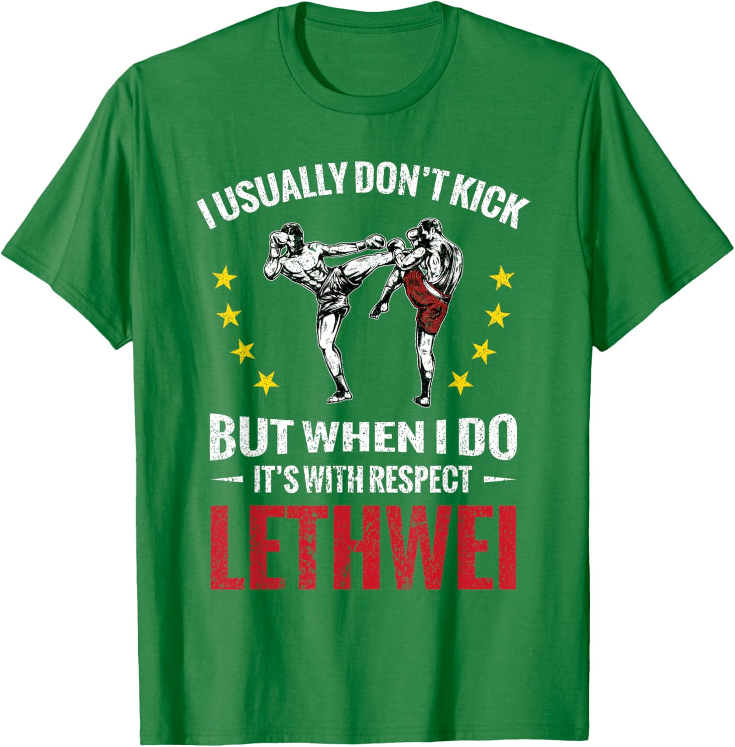 Respectful Lethwei T-Shirt for Fans of Martial Arts and Kickboxing - 1