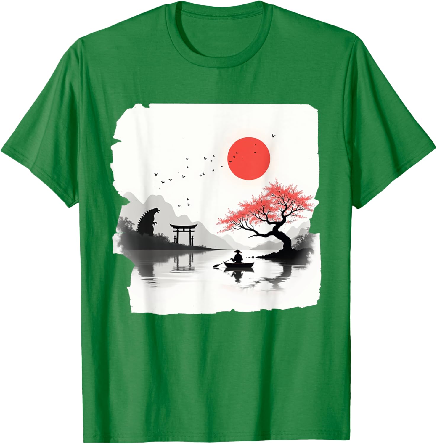 Retro Vintage Japanese Kaiju Art T-Shirt for Unique Style Lovers - 22