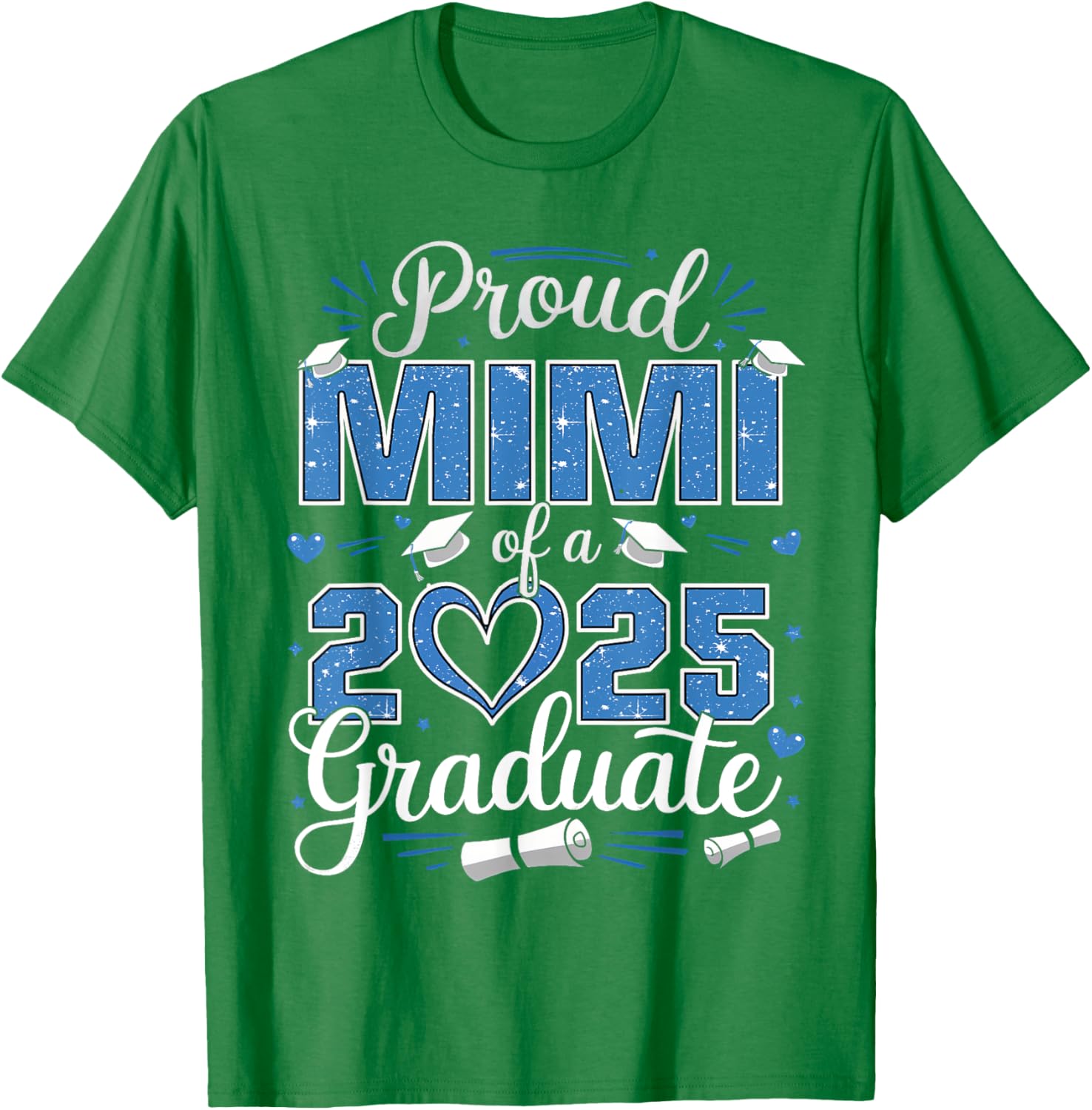 Proud Mimi of a Class of 2025 Graduate T-Shirt for Senior Celebrations - 24