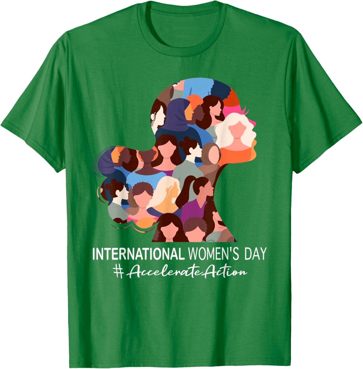Accelerate Action Women's Day 2025 T-Shirt Stylish Comfort for Everyday Wear - 17