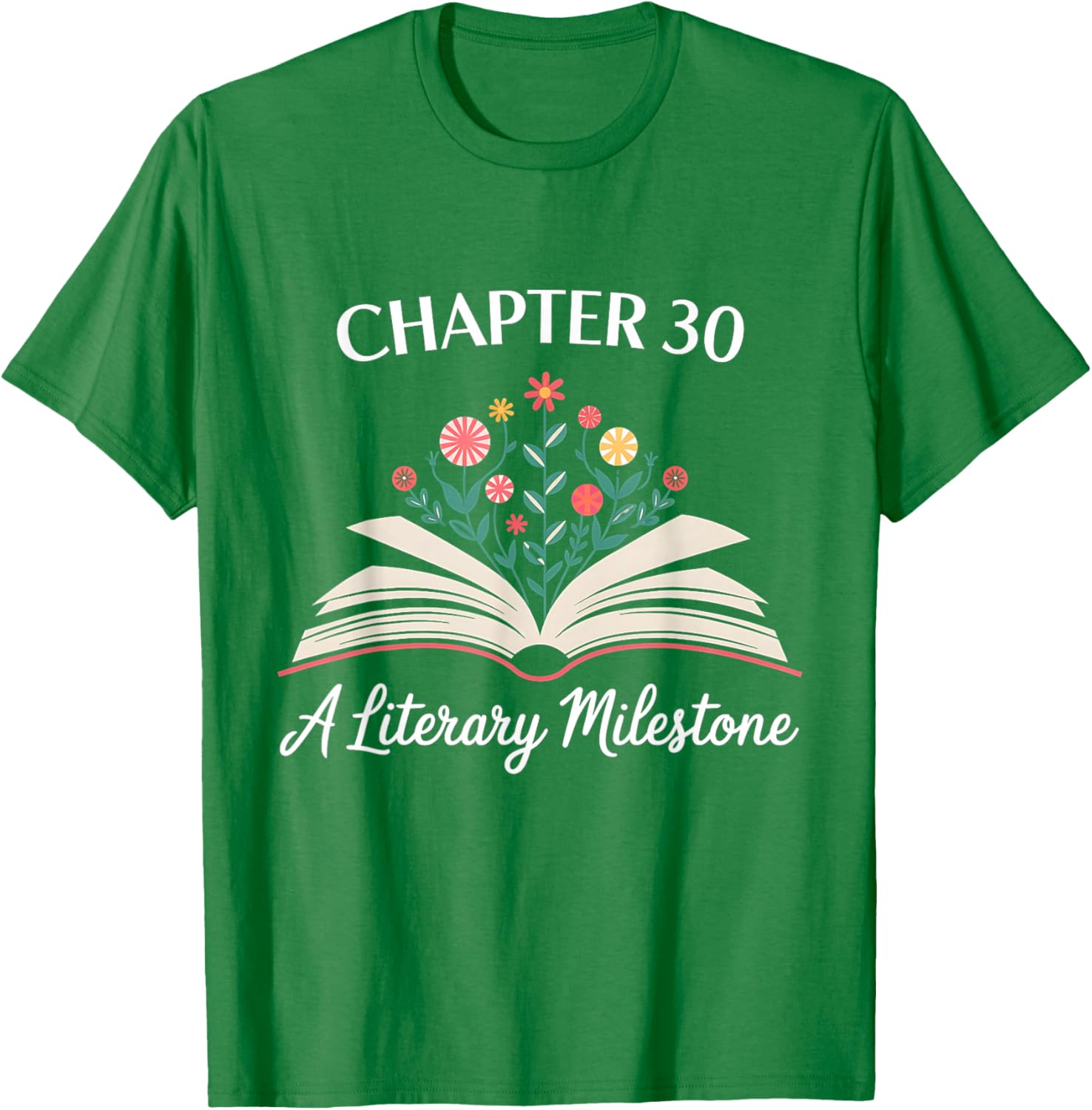 Funny 30th Birthday T-Shirt Chapter 30 Literary Milestone Gift - 21