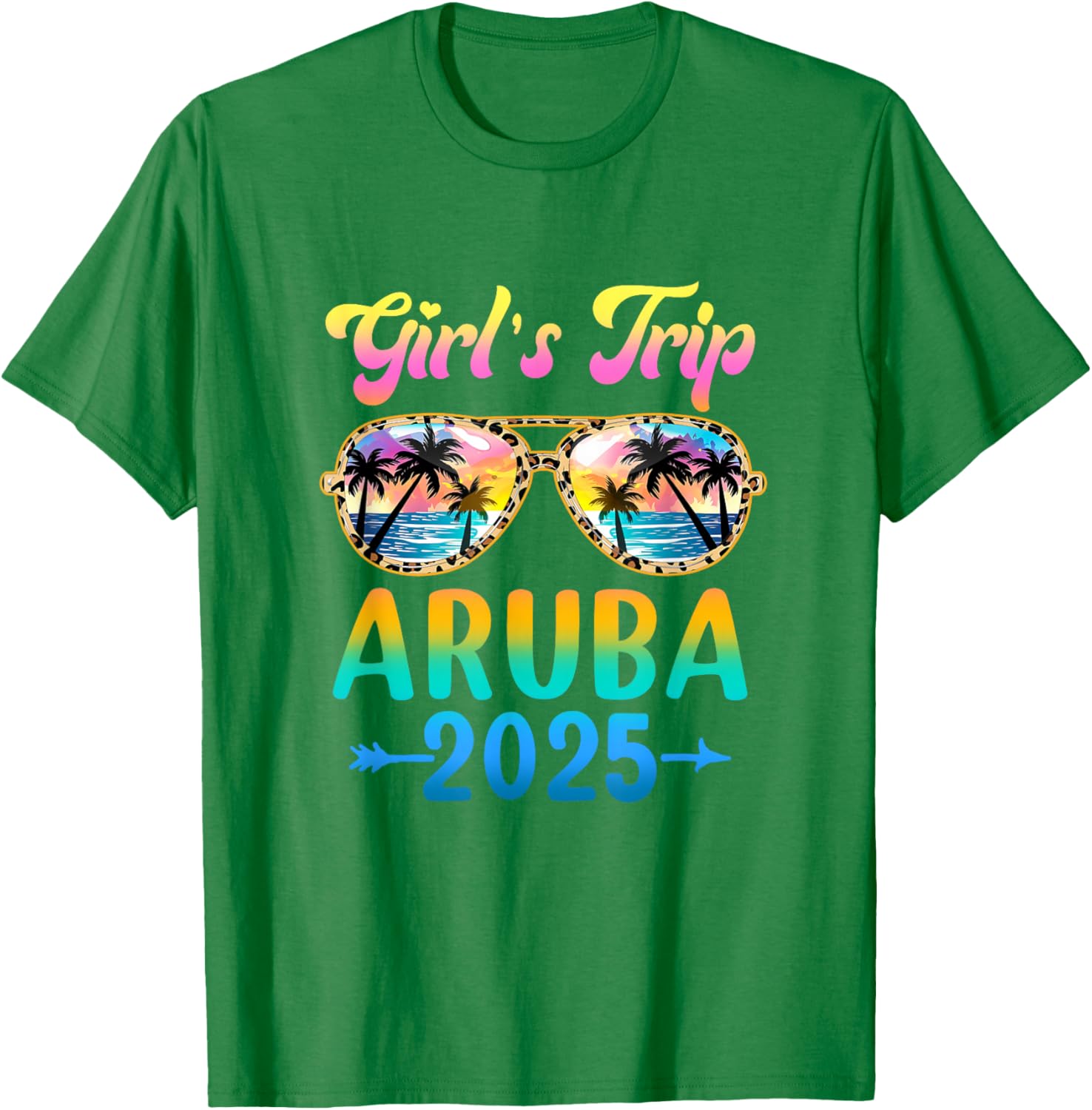 Girls Trip Aruba Summer Vacation Sunglasses T-Shirt for Fun Adventures - 21