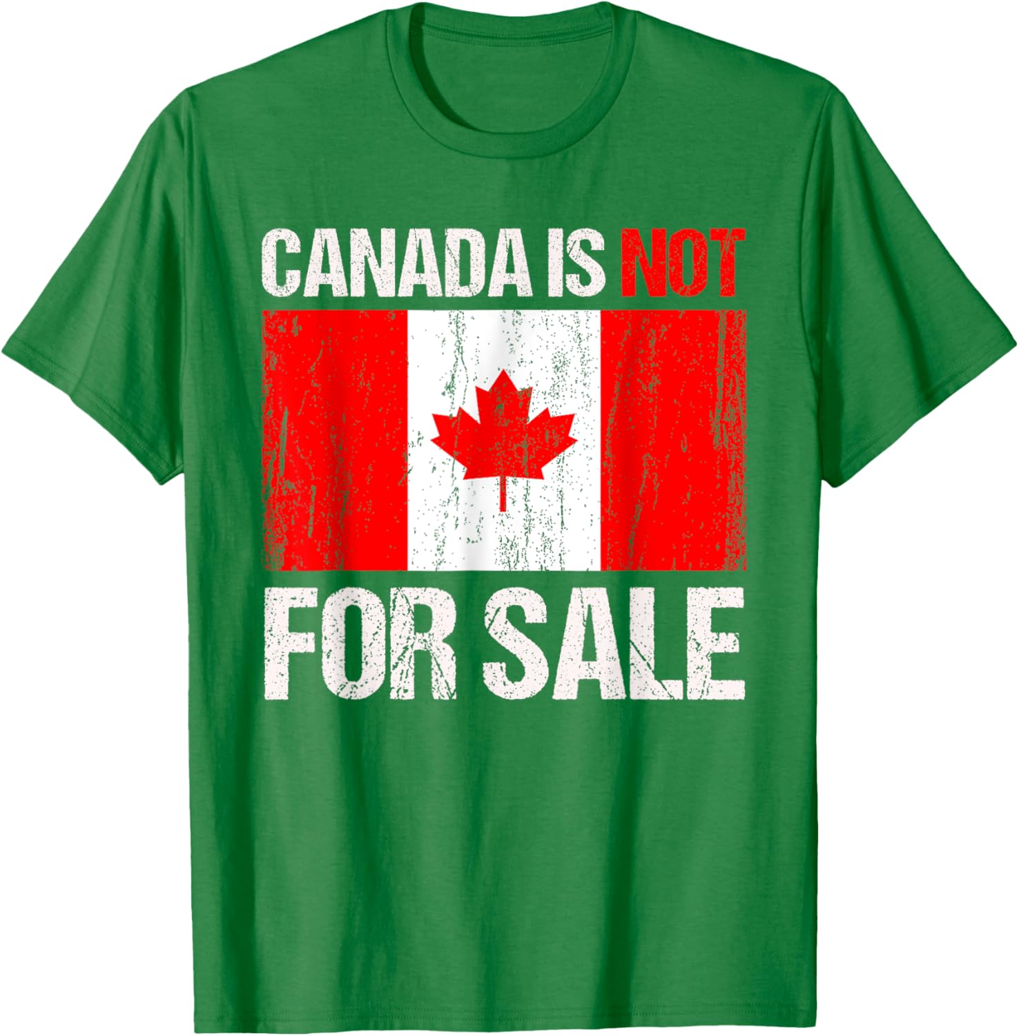 Funny Canada Is Not For Sale T-Shirt for Men and Women in Comfort Fit - 2
