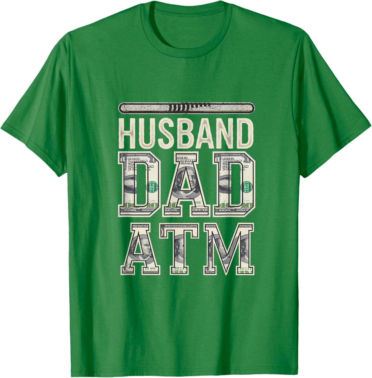 Husband Dad ATM Provider T-Shirt for Proud Fathers - Fun Fatherhood Gift - 3
