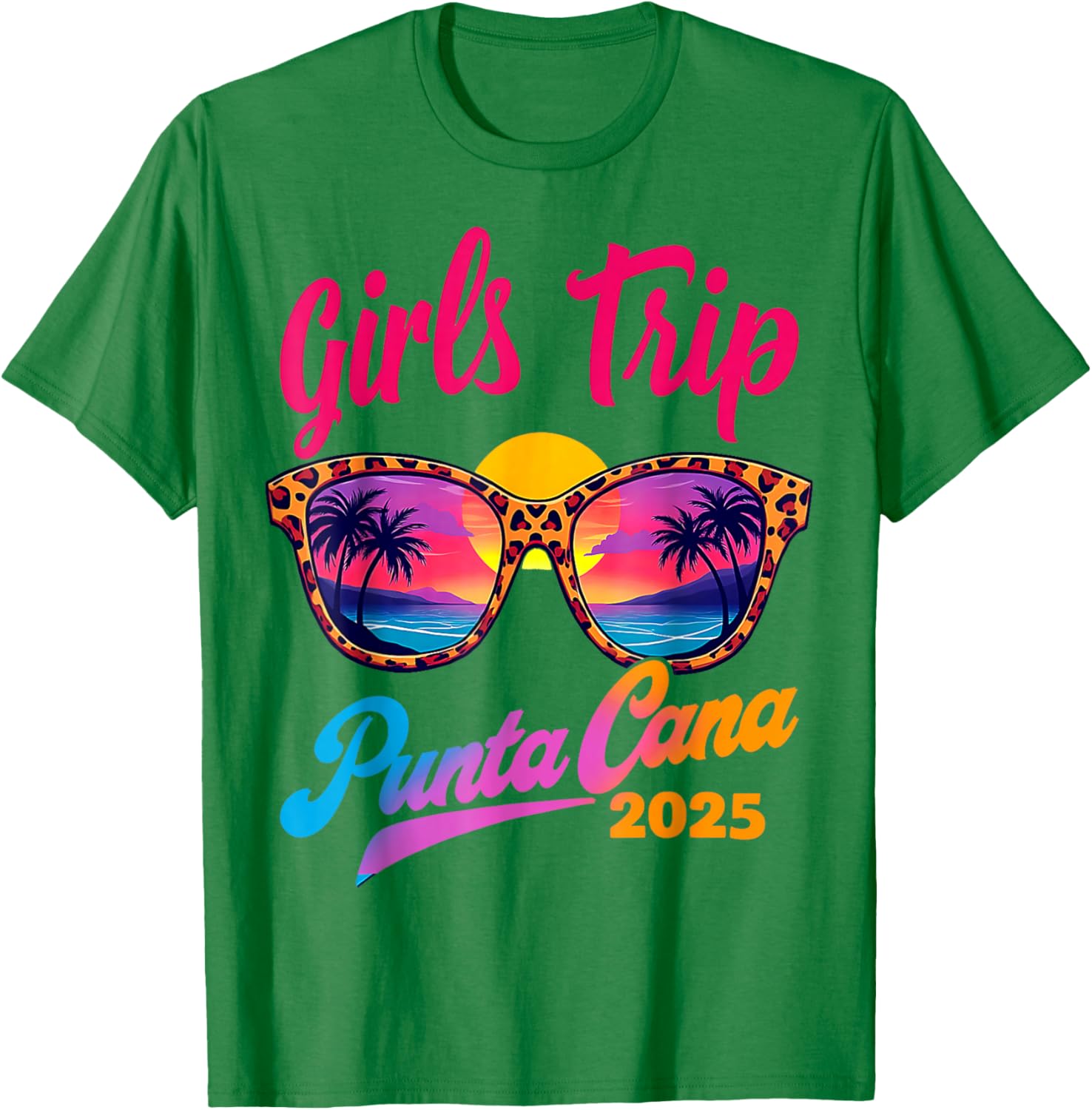 Girls Trip Punta Cana 2025 Matching Summer T-Shirt for Women - 26