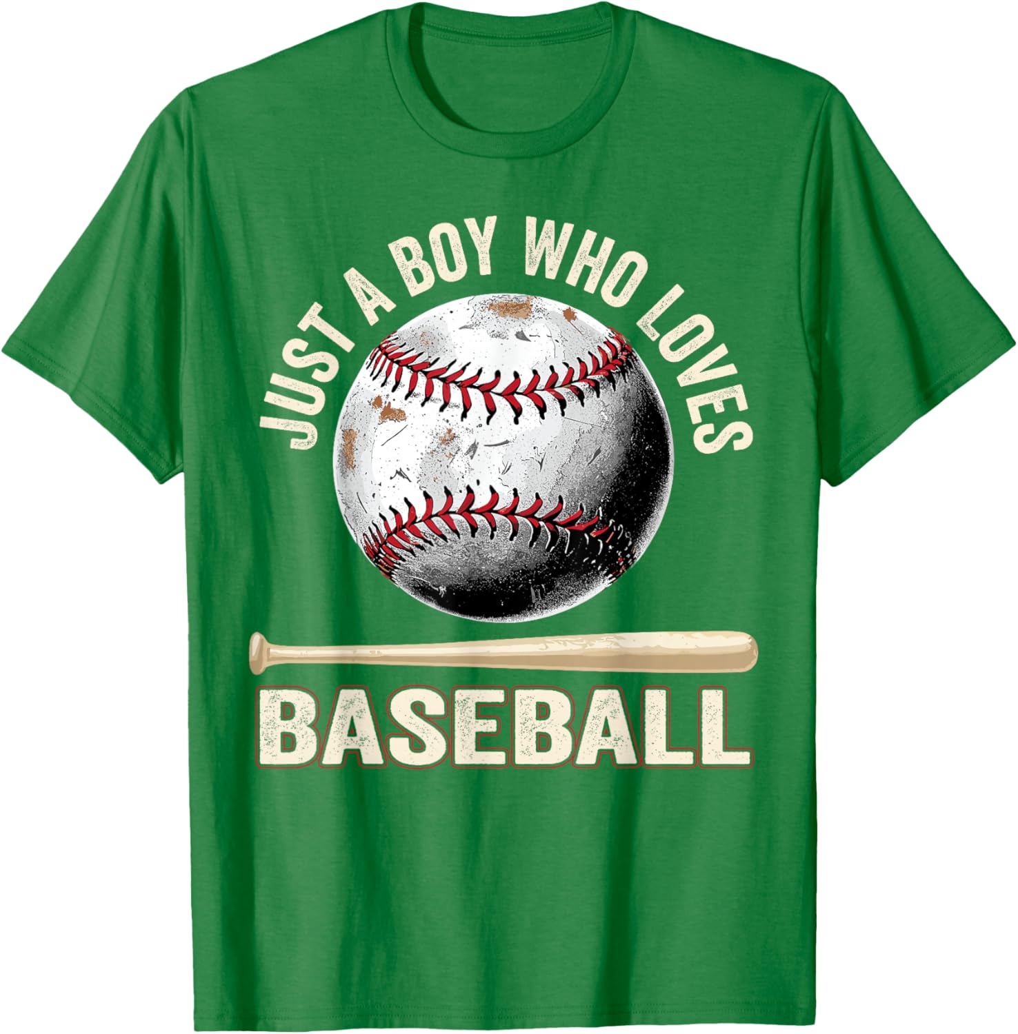 Funny Just A Boy Who Loves Baseball T-Shirt for Fans and Players - 12