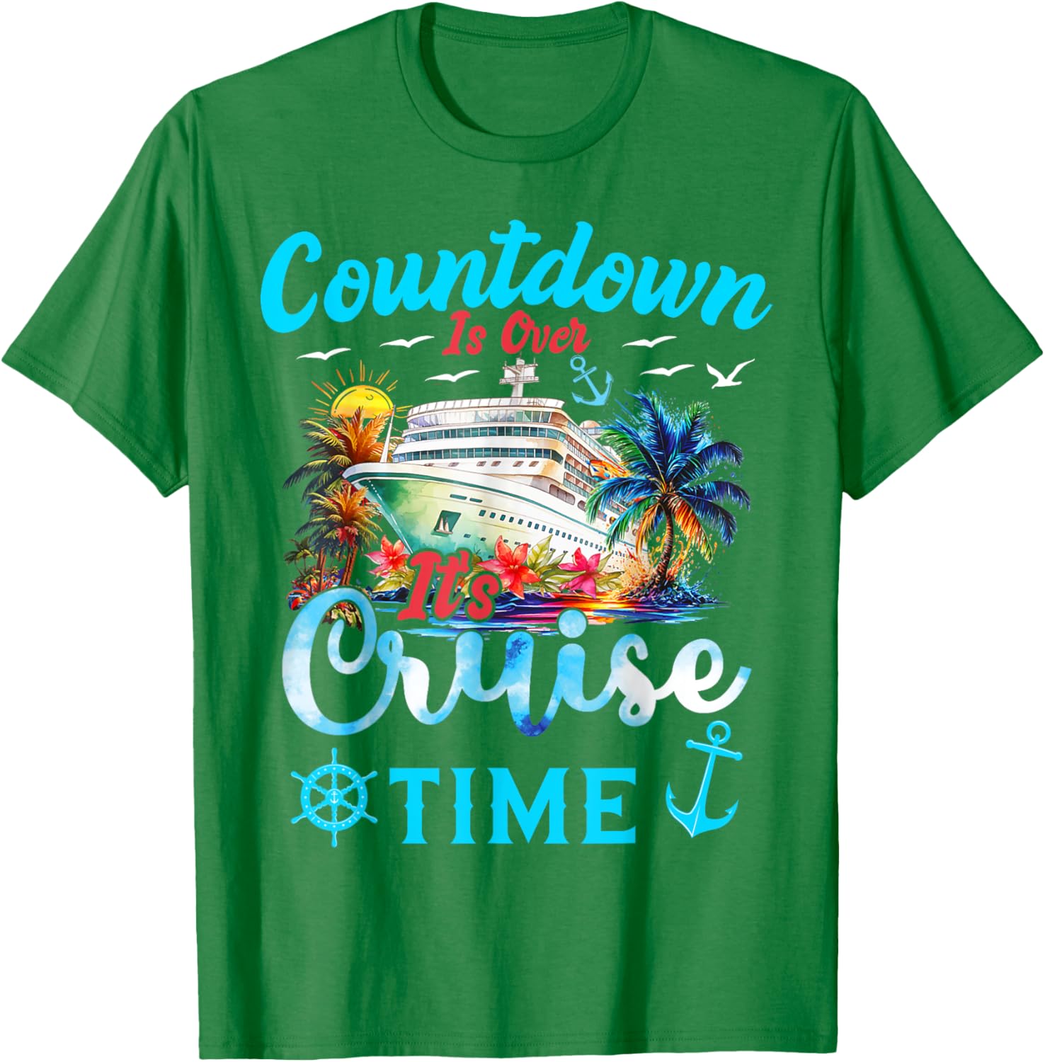 Cruise Time T-Shirt for Men and Women - Fun Countdown Graphic Tee - 4