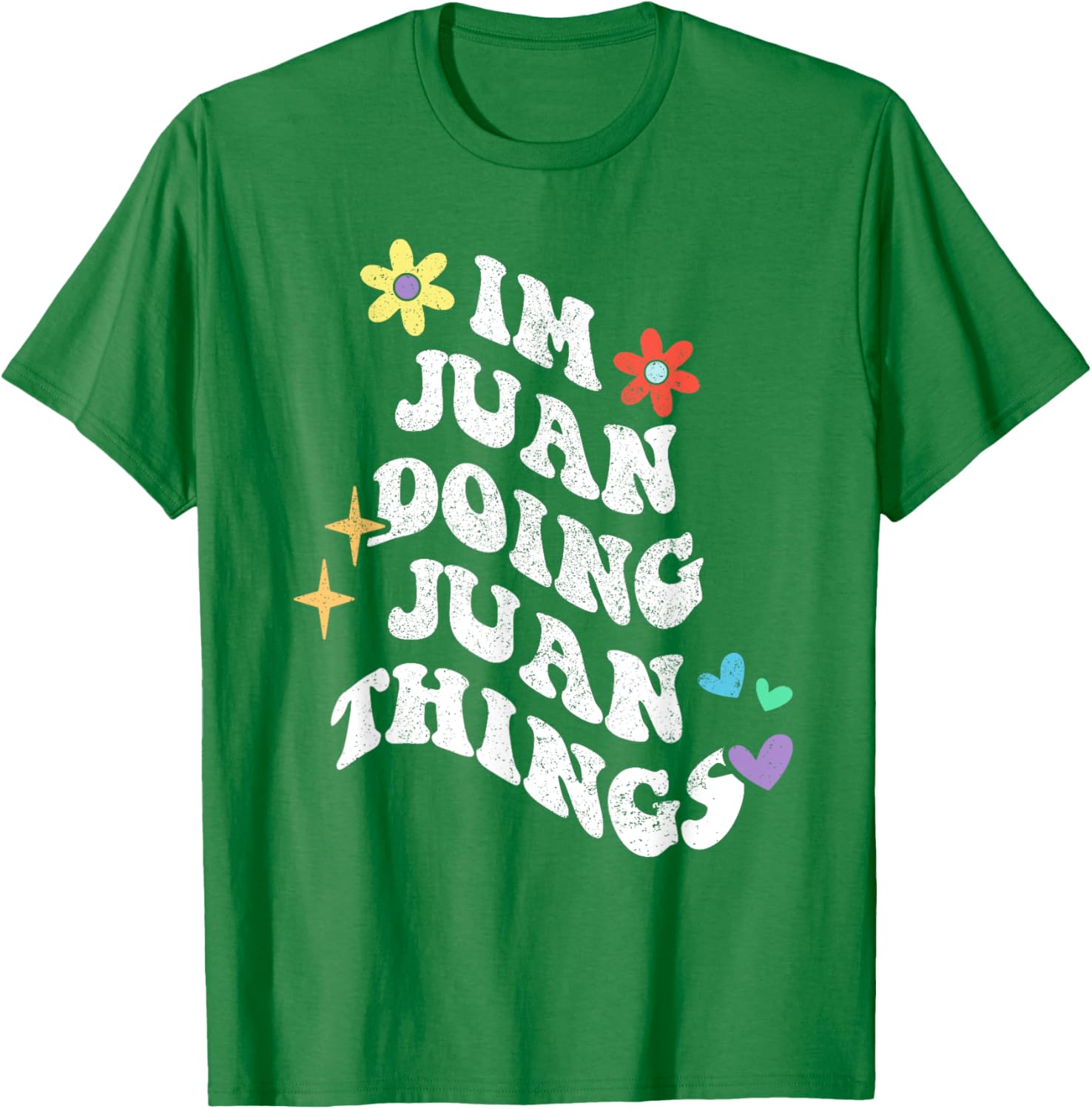 Funny Retro Groovy Im Juan Doing Juan Things T-Shirt for Mother's Day - 18