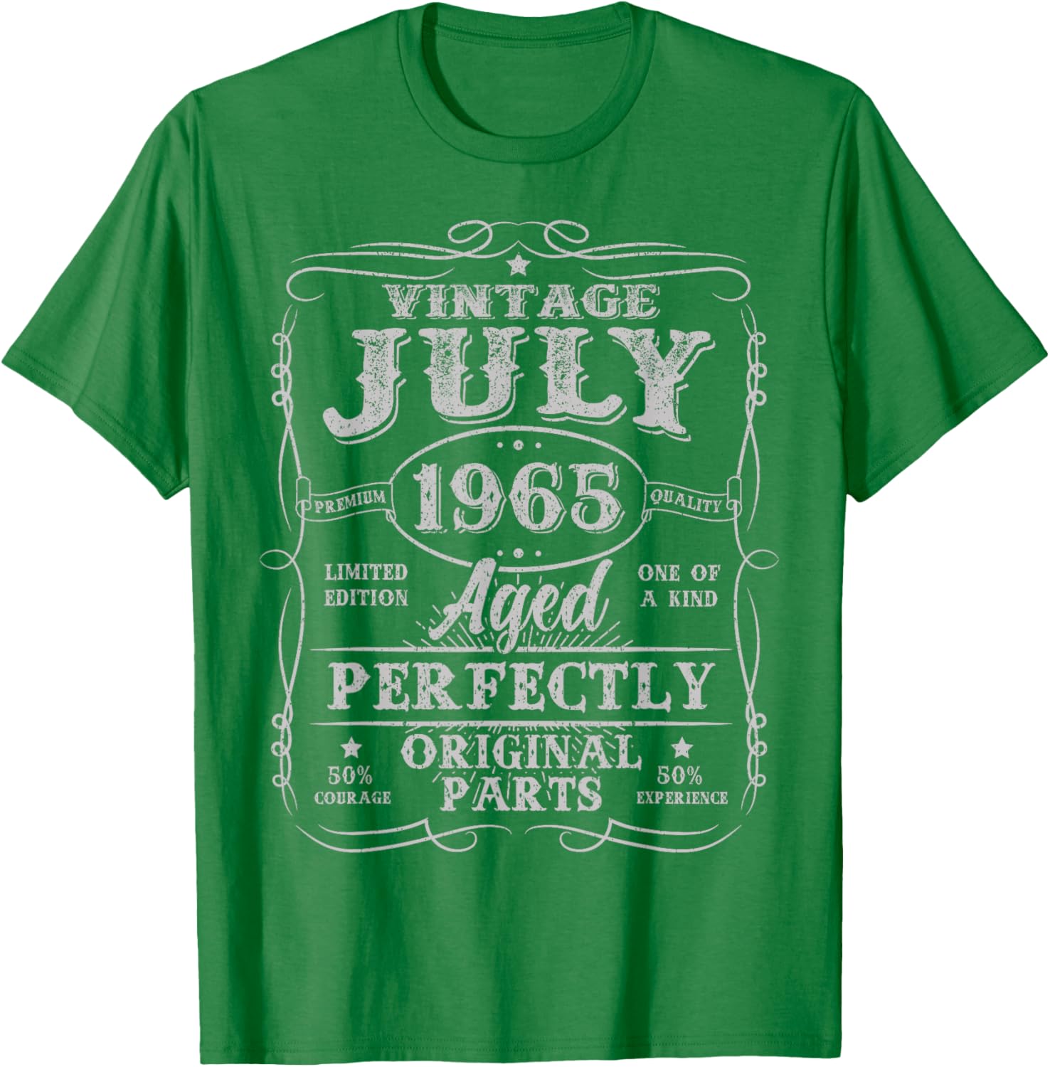 Vintage 1965 Retro 60th Birthday T-Shirt for Men and Women - 7