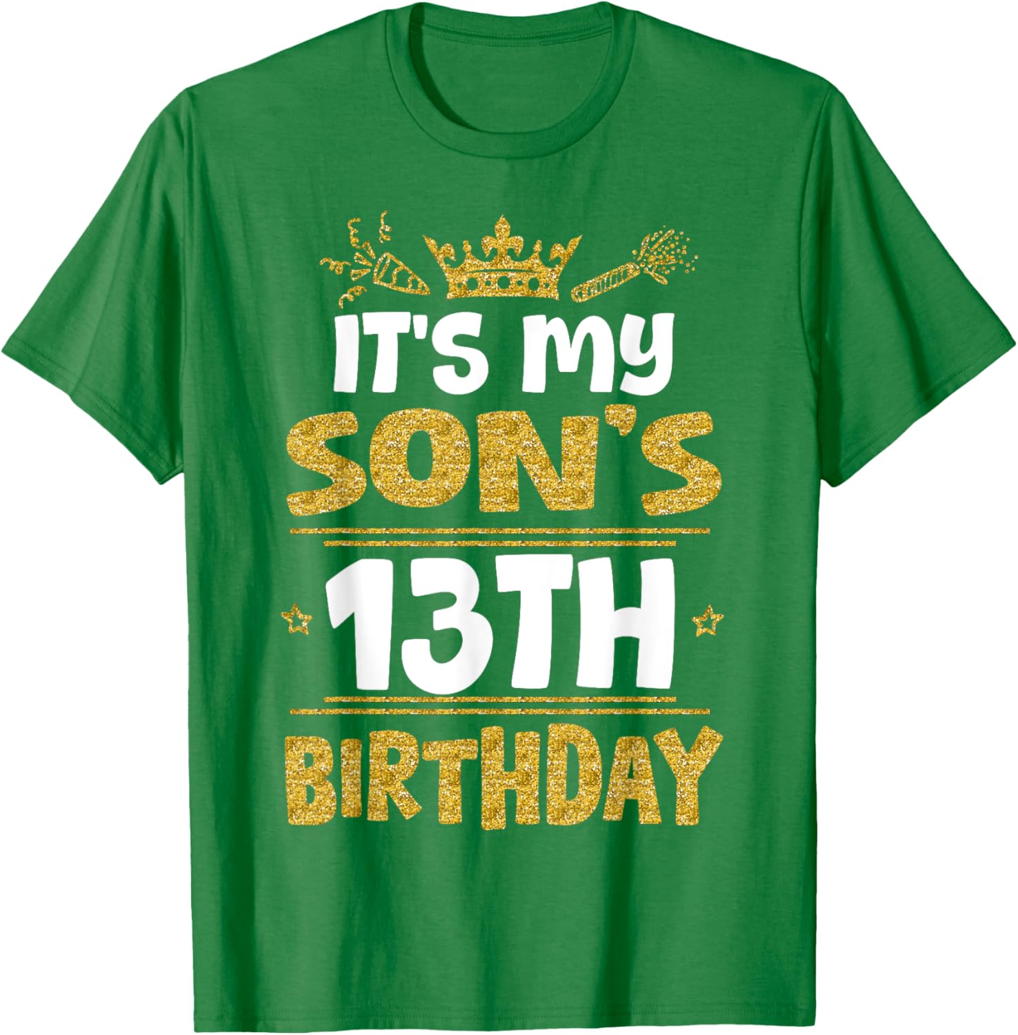 Happy 13th Birthday Son T-Shirt for Boys - Fun 13 Years Old Gift - 11