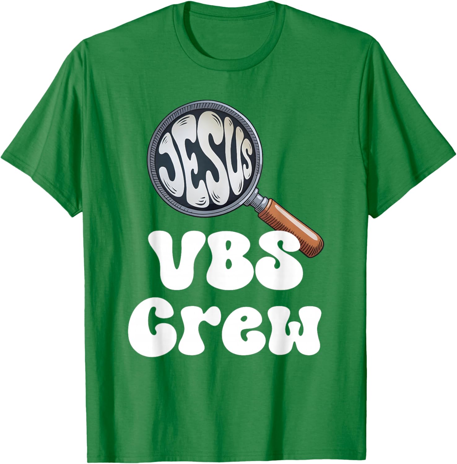 VBS Crew 2026 Hand Lens Matching Group T-Shirt for Vacation Bible School - 1