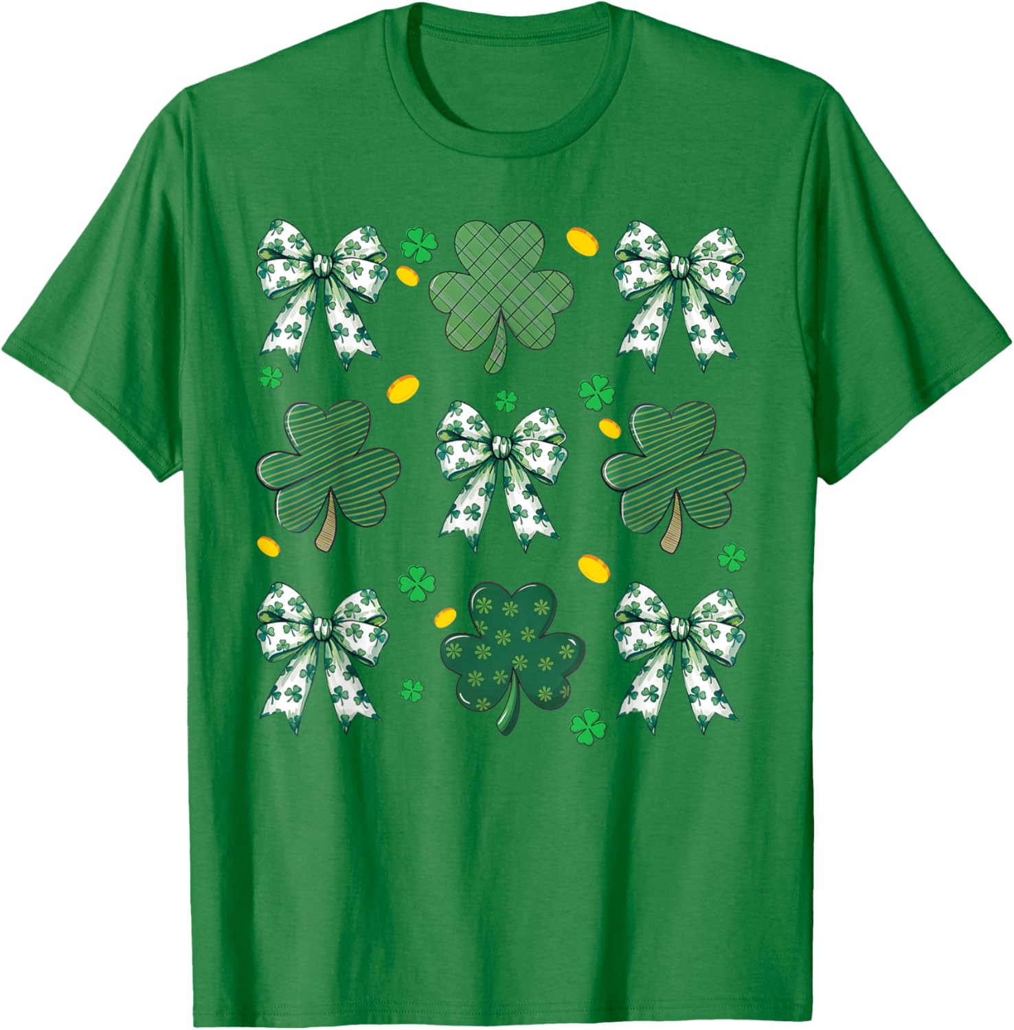 St. Patrick's Day Shamrock T-Shirt for Women - Fun Irish Girl Style - 12