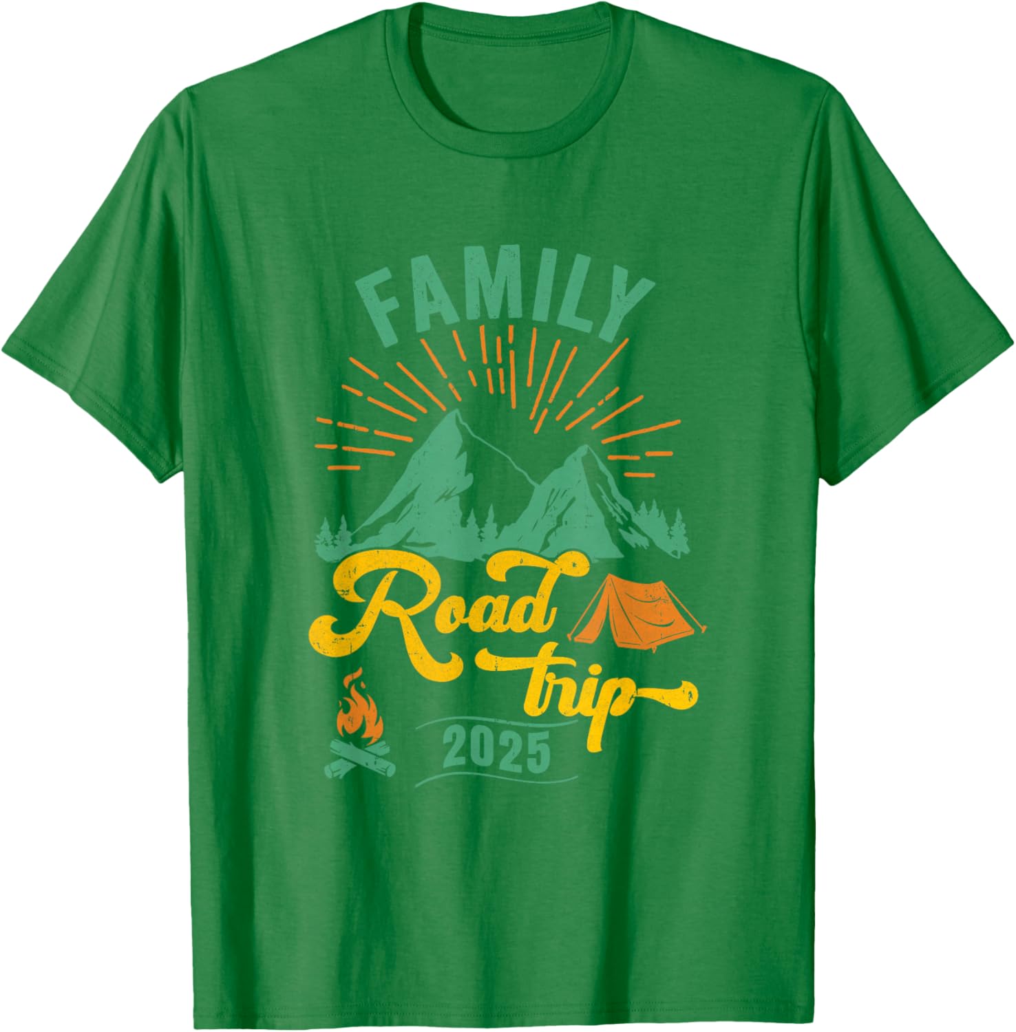 Family Road Trip Camping T-Shirt 2025 Adventure Vacation Gear - 26