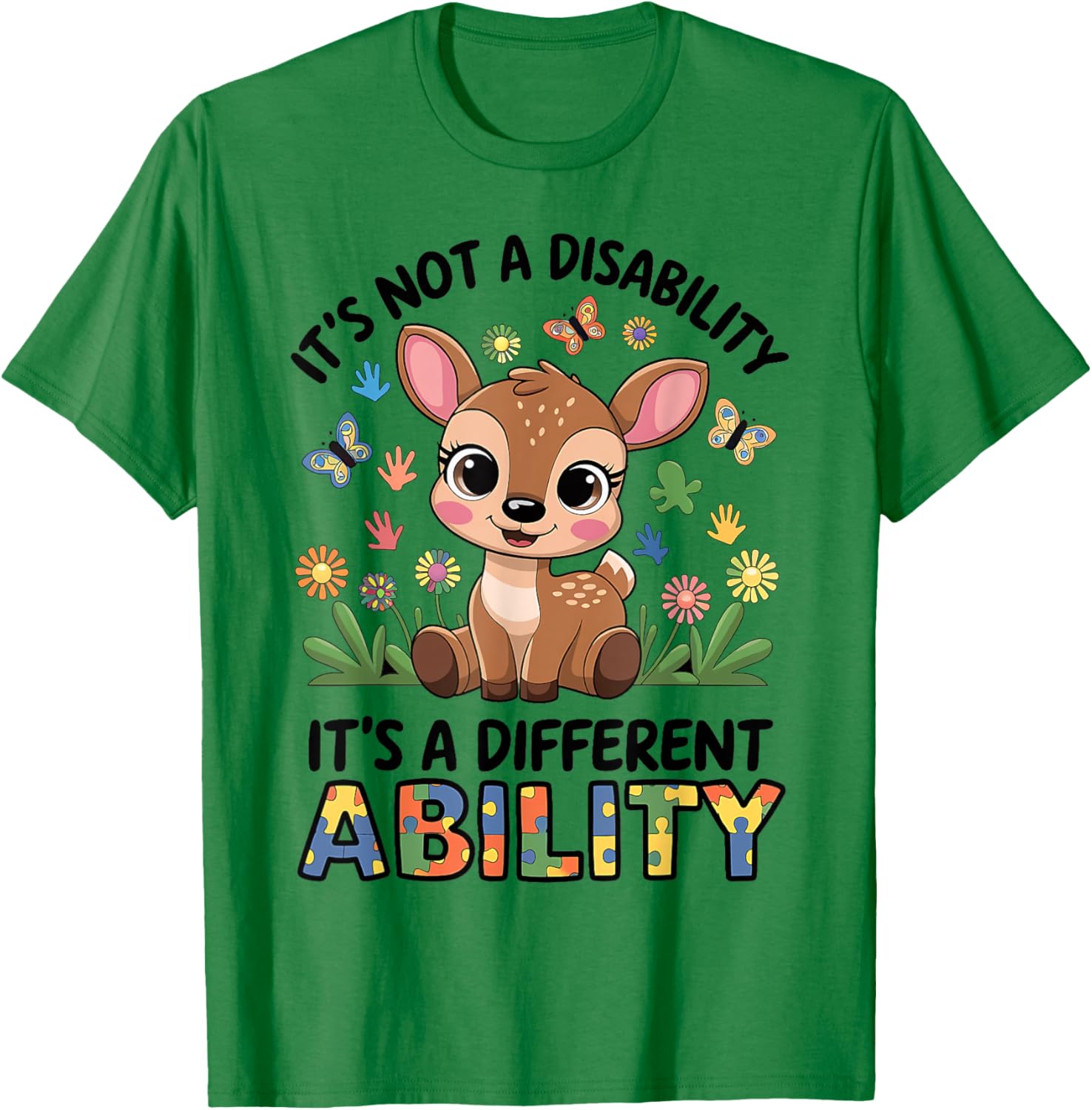 Autism Awareness T-Shirt Celebrating Different Abilities in Style - 26