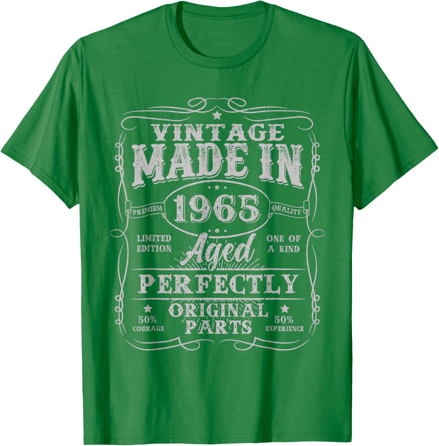 60 Years Old Vintage 1965 Birthday T-Shirt for Men Classic Style - 2