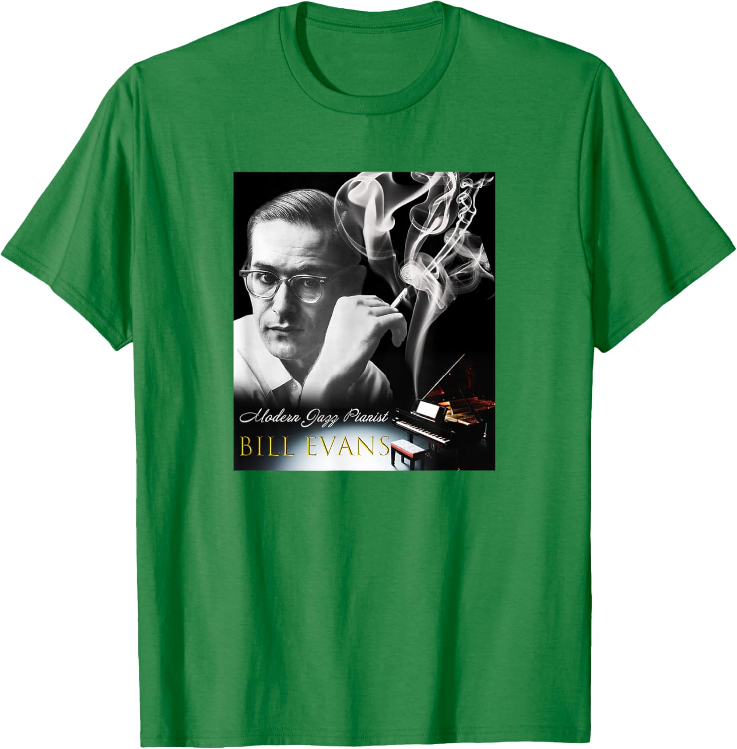 Bill Evans 001 T-Shirt for Music Lovers - Stylish and Comfortable Apparel - 8