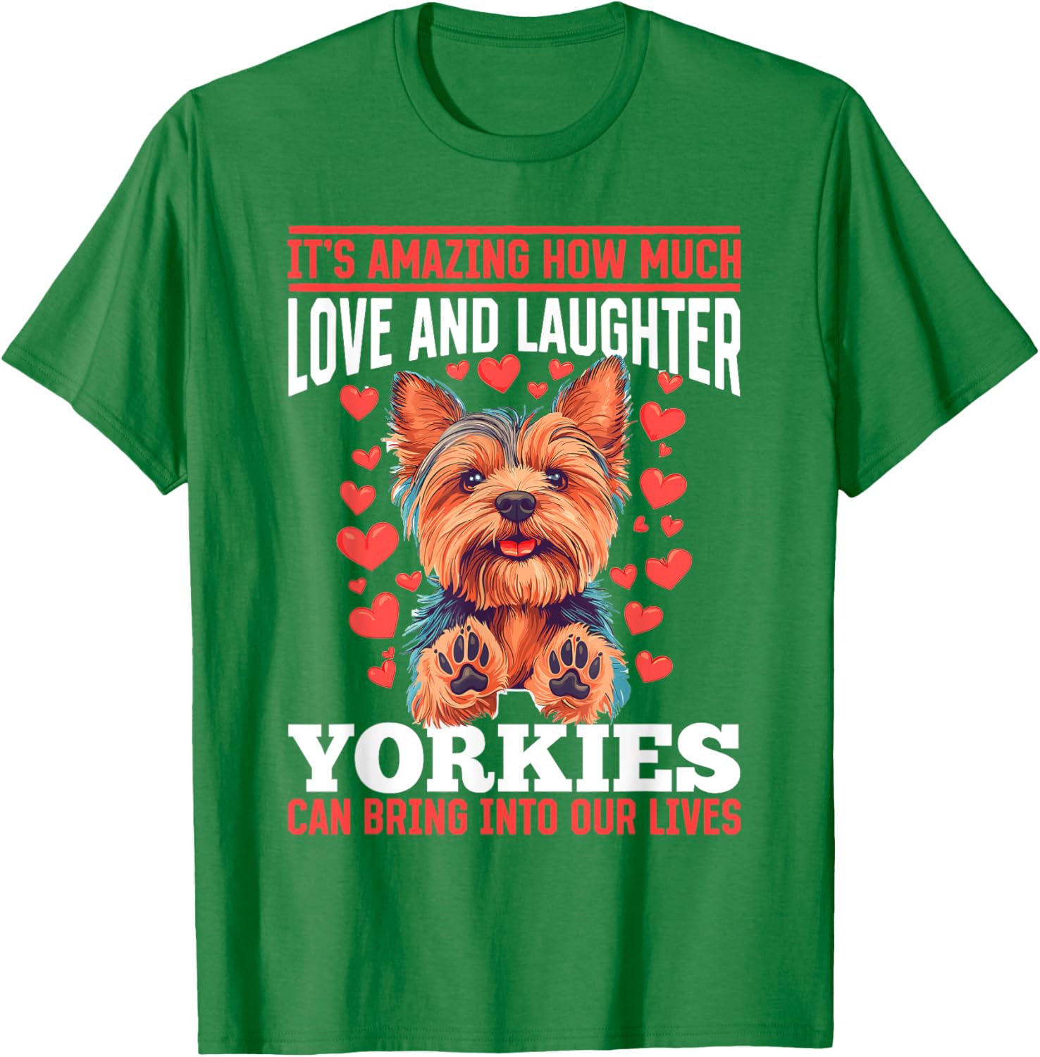 Yorkshire Terrier Yorkie Dog Owner T-Shirt for Pet Lovers - 7