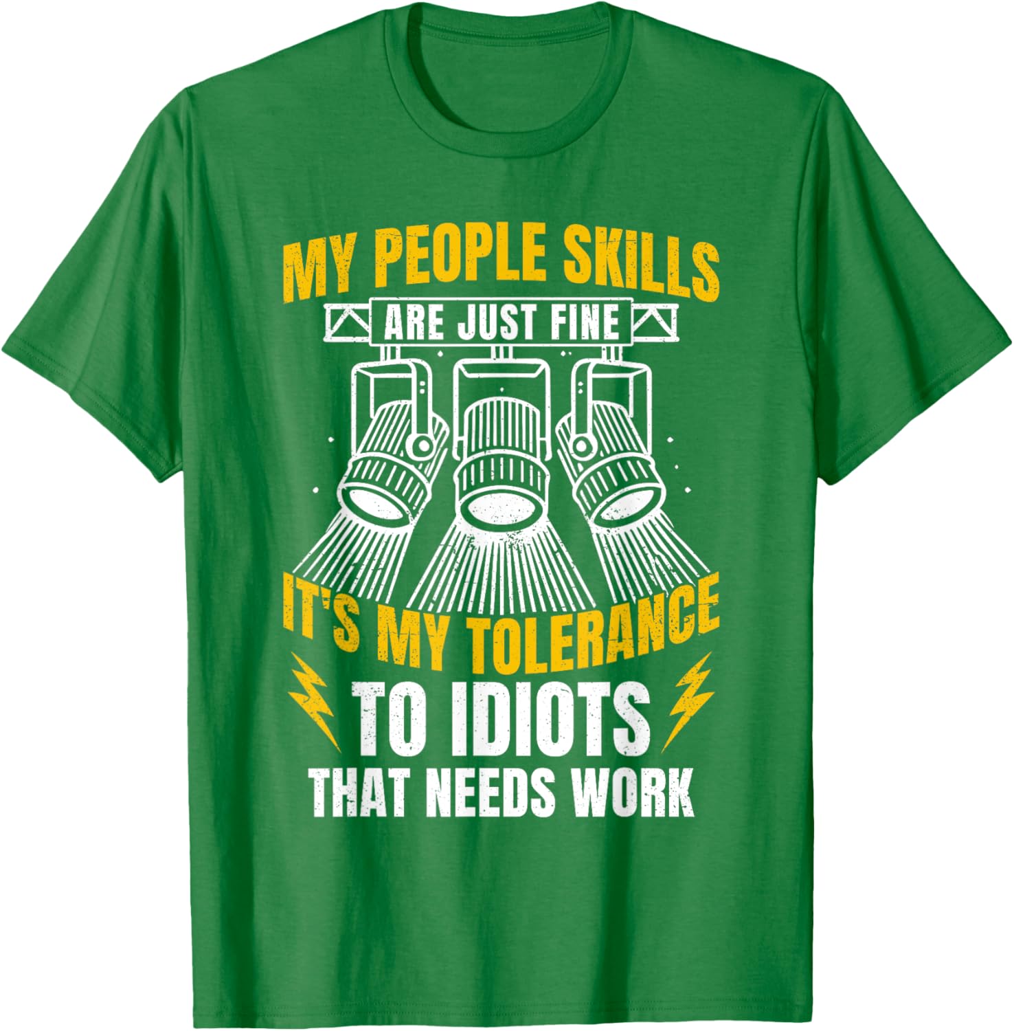 Funny Lighting Technician T-Shirt for Light Tech Enthusiasts - 3