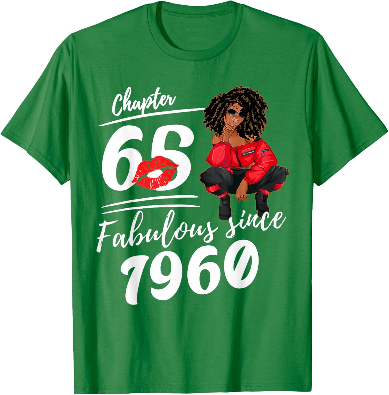 Fabulous Since 1960 65th Birthday Queen T-Shirt for Women - 15