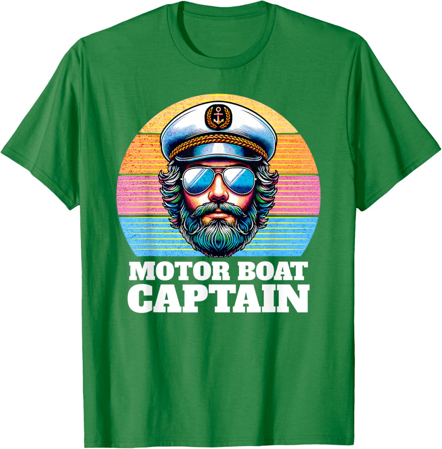 Funny Motor Boat Captain T-Shirt for Men and Women, Nautical Humor Apparel - 6