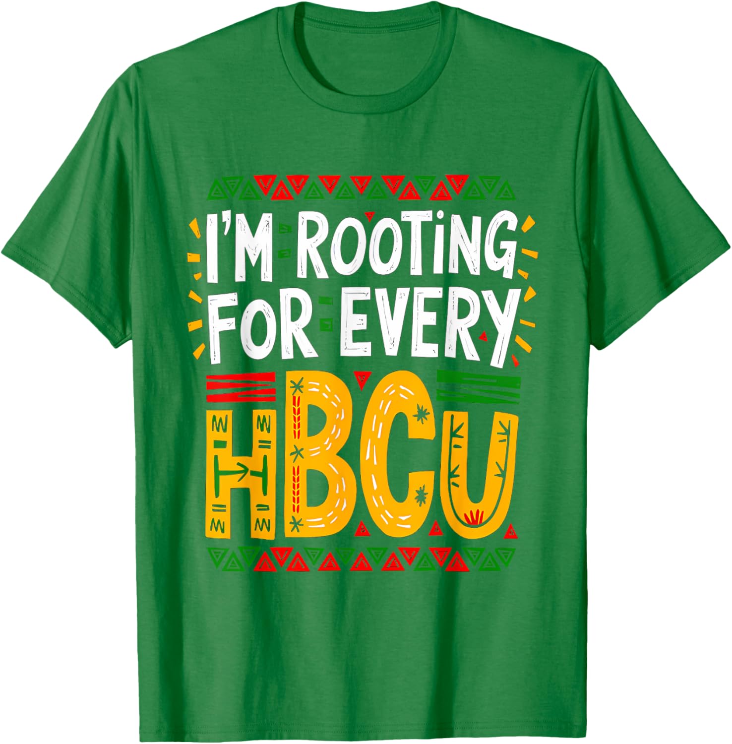 HBCU Black History Month I'm Rooting For Every HBCU Women T-Shirt - 4