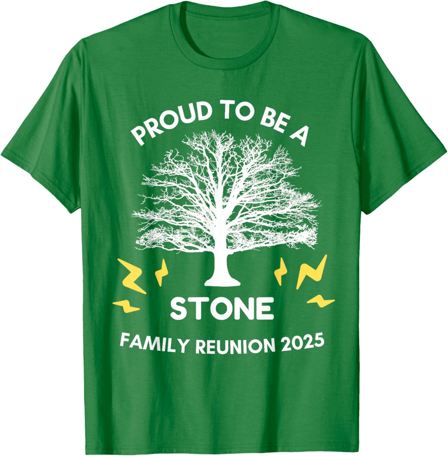 2025 Stone Family Reunion T-Shirt Family Tree Matching Design - 6